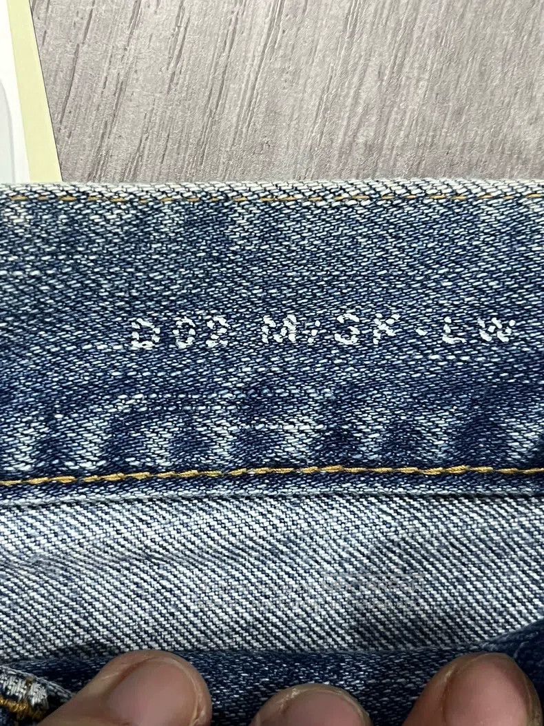 Saint Laurent Paris Saint Laurent Paris Blue Destroyed Denim Jeans Size US 32 / EU 48 - 3 Thumbnail
