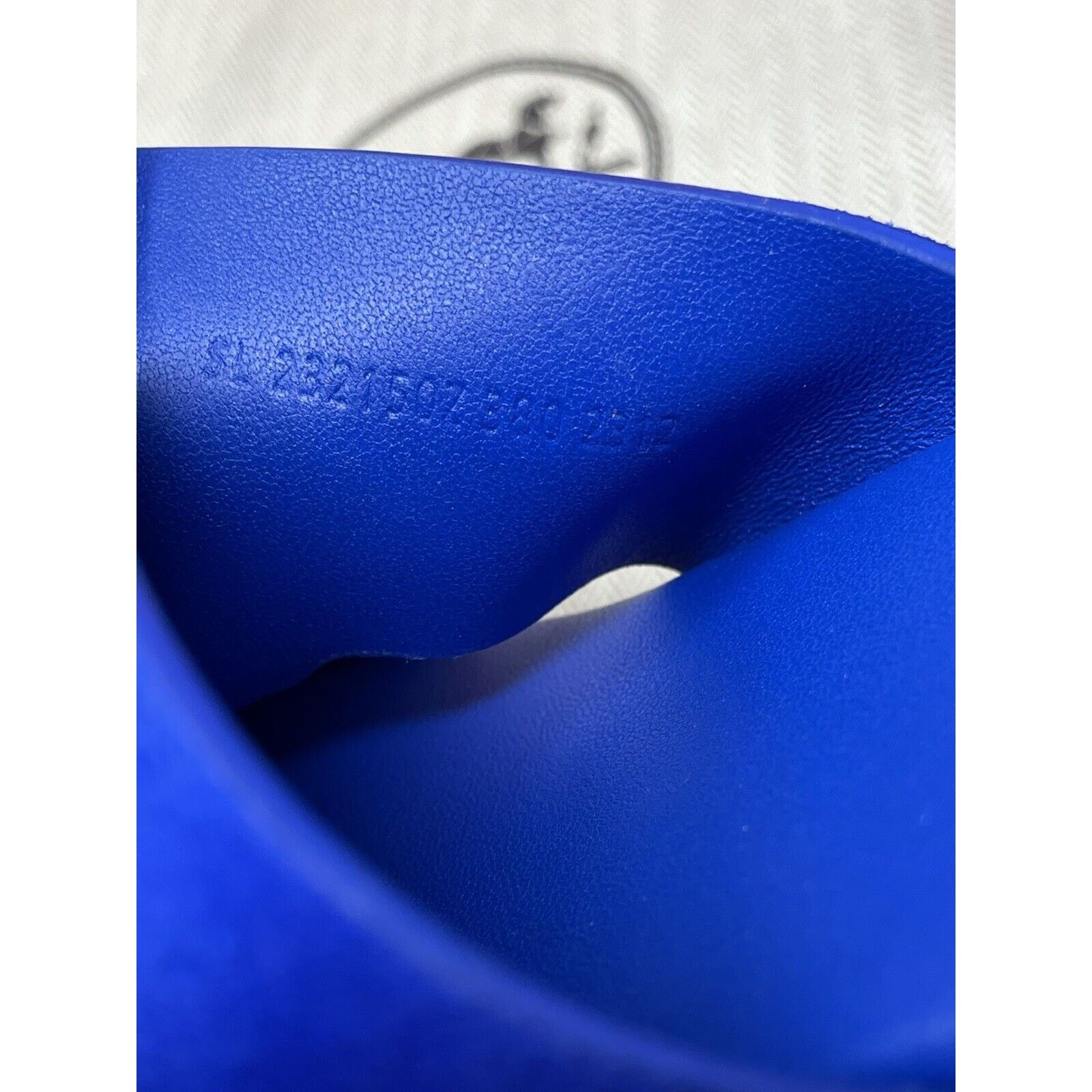 Hermes Hermes EZE 30 Sandals Ocean Blue NIB 38 Size US 8 / IT 38 - 14 Thumbnail