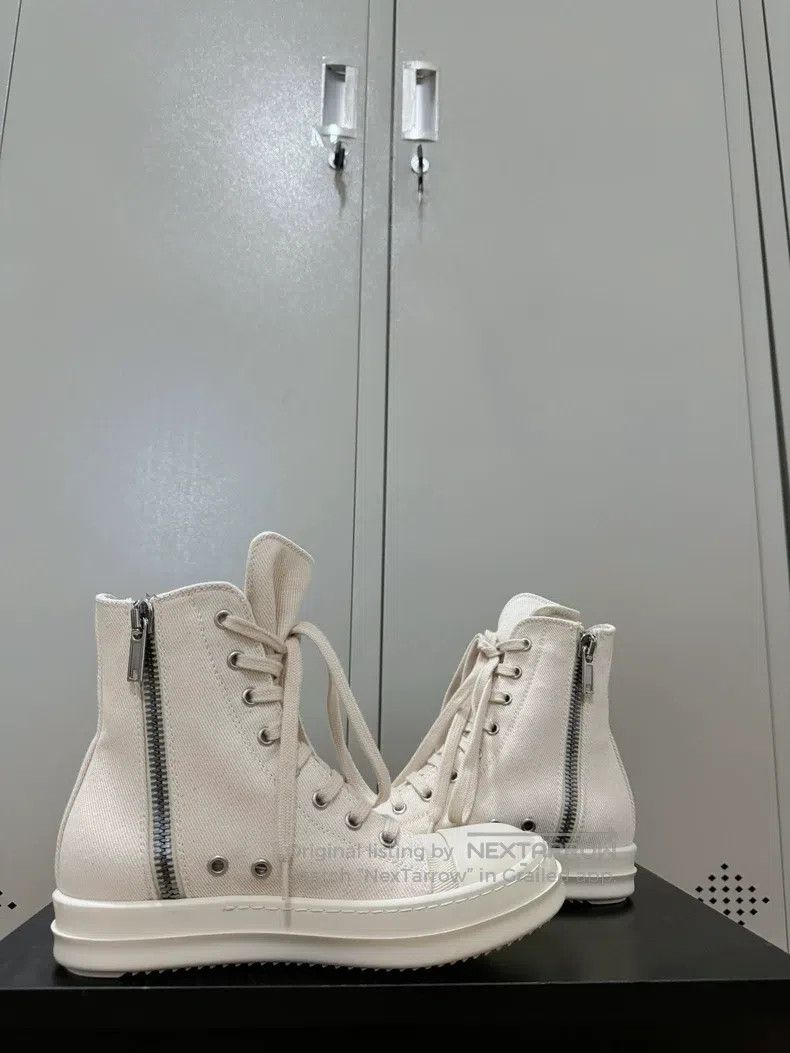 Rick Owens Rick Owens Top-tier ivory milk Converse Size US 5.5 / IT 35.5 - 5 Thumbnail