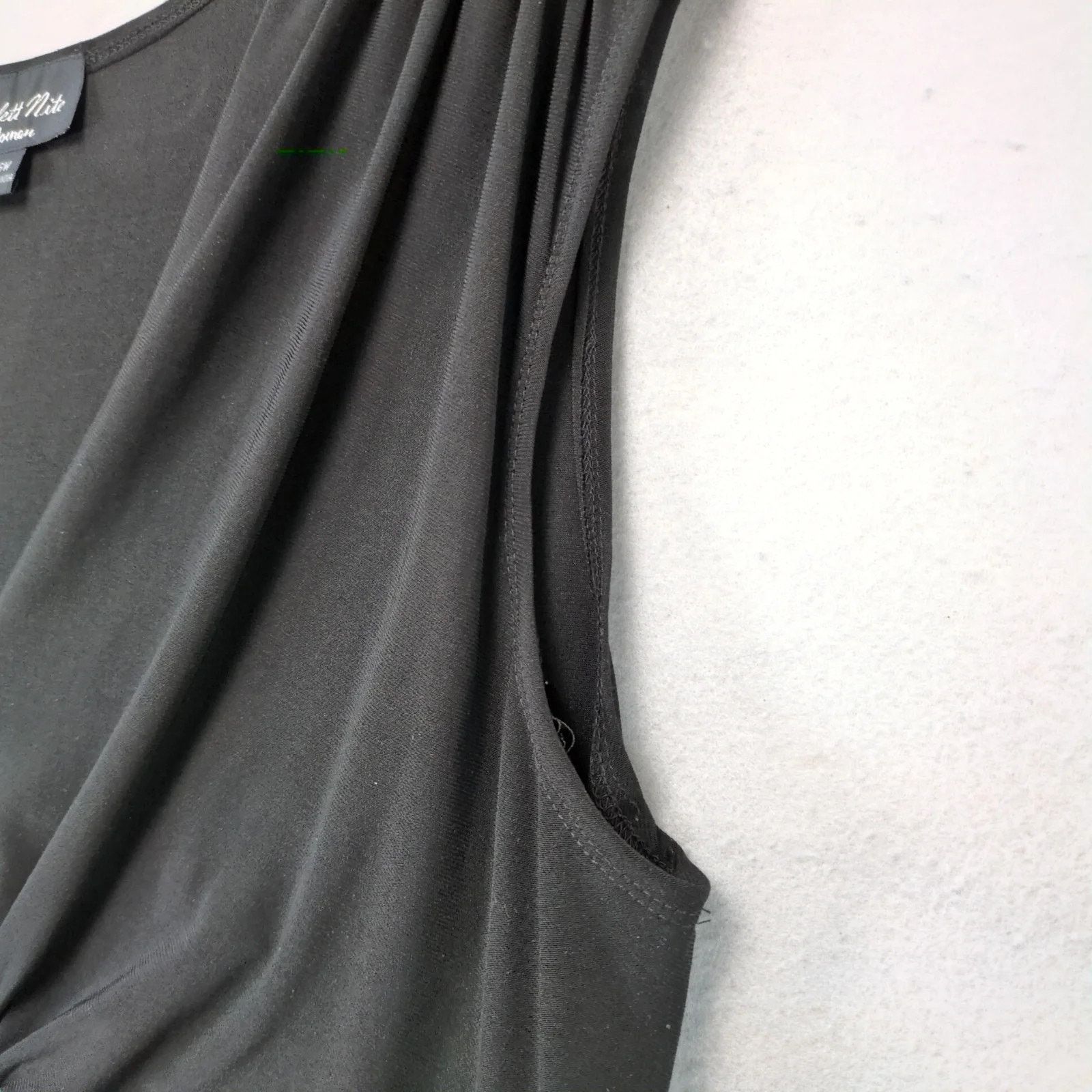 Other Scarlett Nite Black Flowy Sleeveless Midi Dress Plus Sz 16W Size XXL / US 16-18 / IT 52-54 - 10 Thumbnail