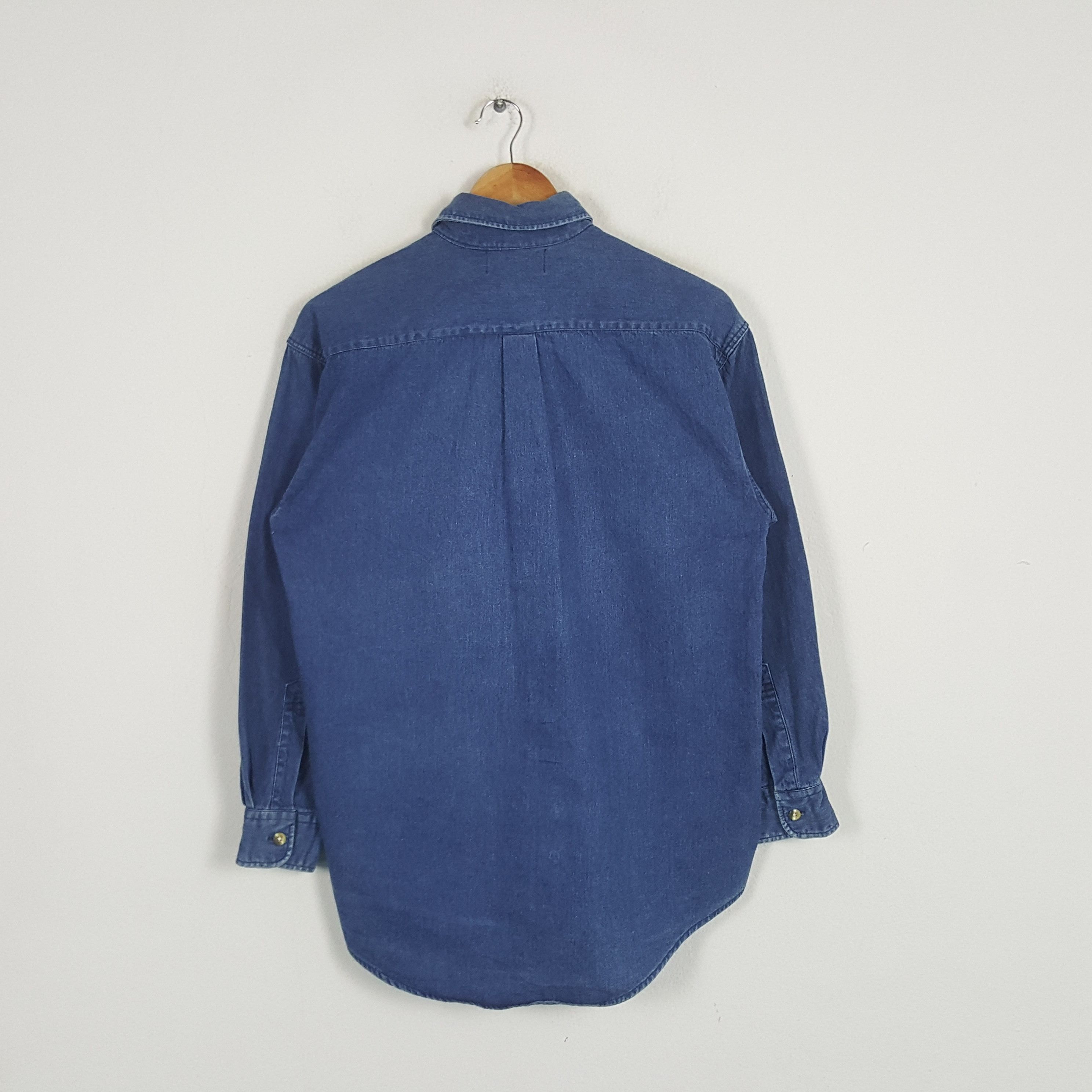Polo Ralph Lauren × Vintage Vintage Polo by Ralph Lauren American Shirt Button Up Size US L / EU 52-54 / 3 - 3 Thumbnail