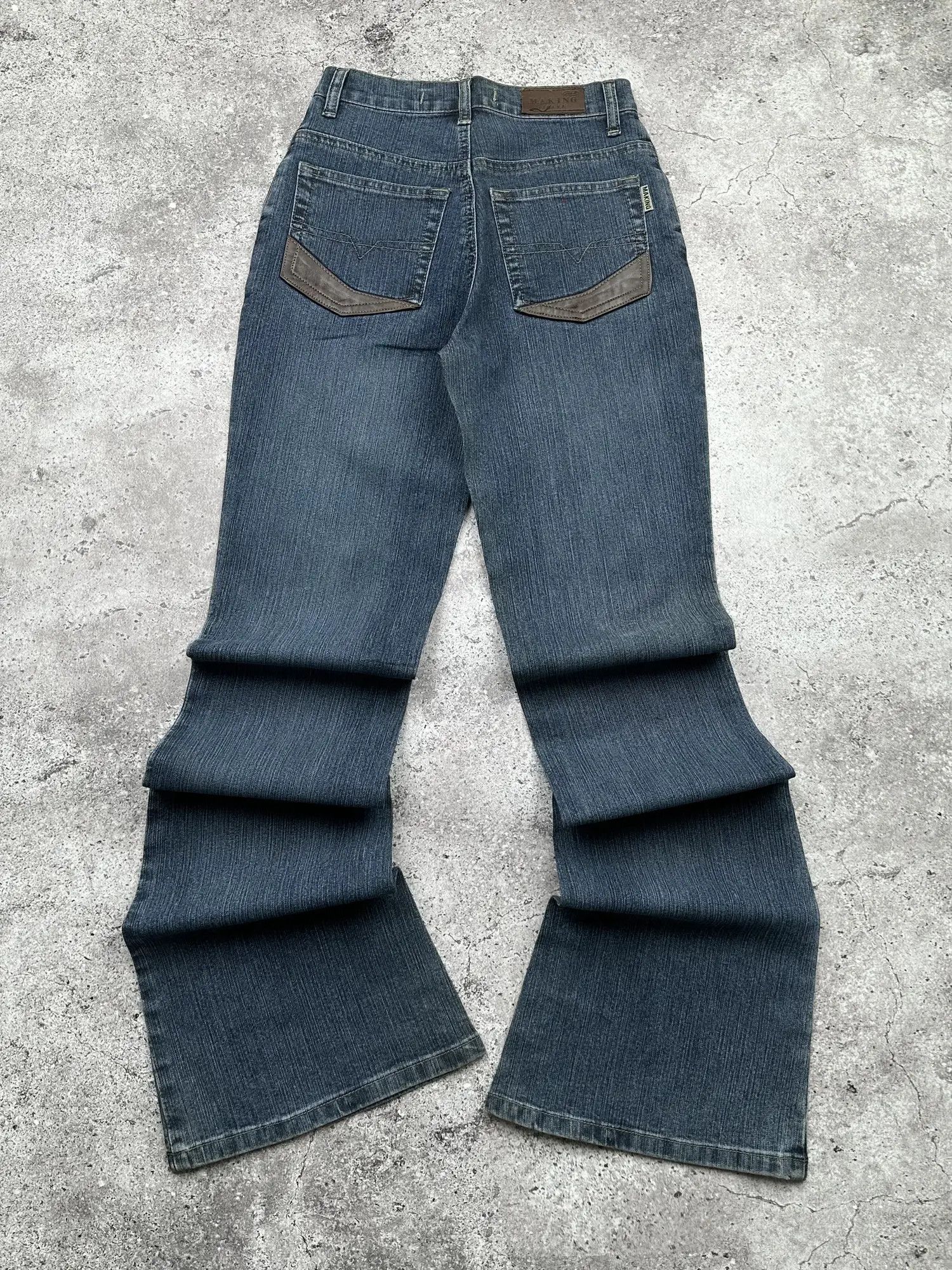 Japanese Brand Vintage Flare Jeans C333(V201) Size 25" / US 0 / IT 36 - 5 Thumbnail