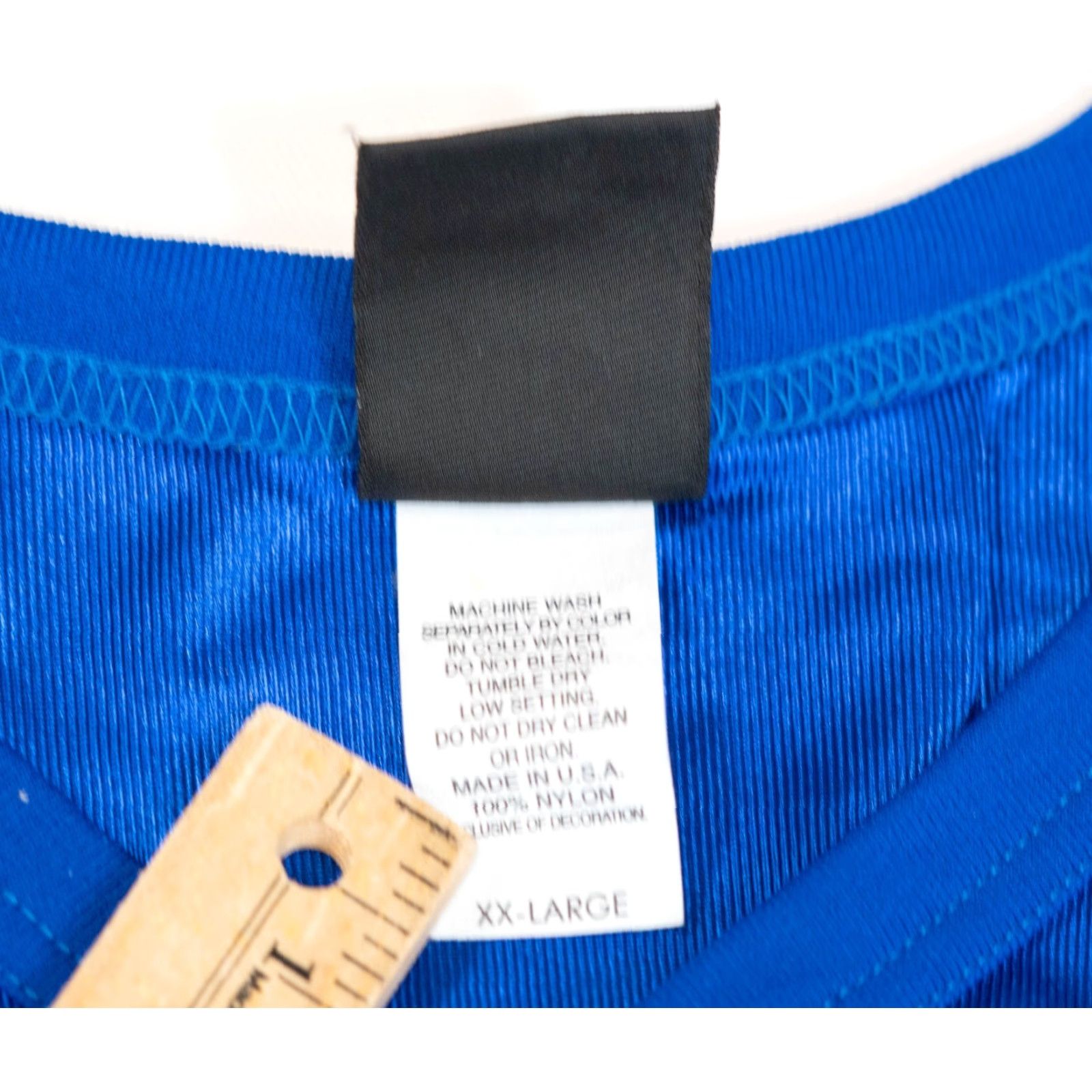 Wilson VINTAGE Wilson IBM Computer Football Jersey Men 2XL Blue Promo Made USA T-Shirt Football USA 90s Men Size US XXL / EU 58 / 5 - 5 Thumbnail