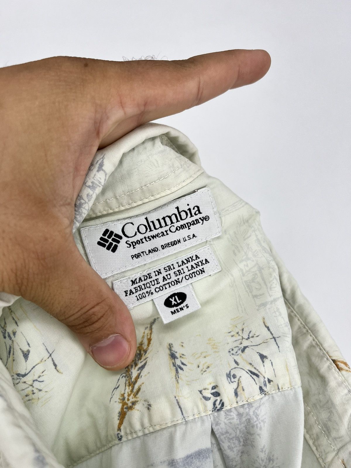 Columbia Vintage Columbia Fish Overprint Beach Hawaiian Shirt XLarge Size US XL / EU 56 / 4 - 10 Thumbnail