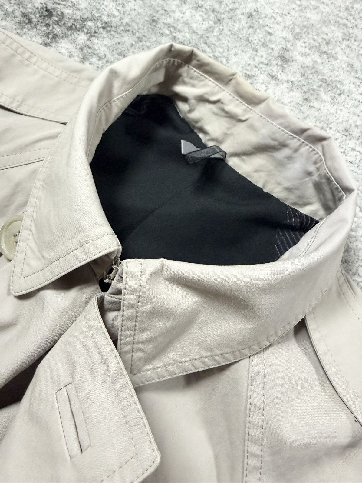 Dior FW11 Dior Homme KVA Beige Doublure Belted Trench Coat Size US M / EU 48-50 / 2 - 7 Thumbnail