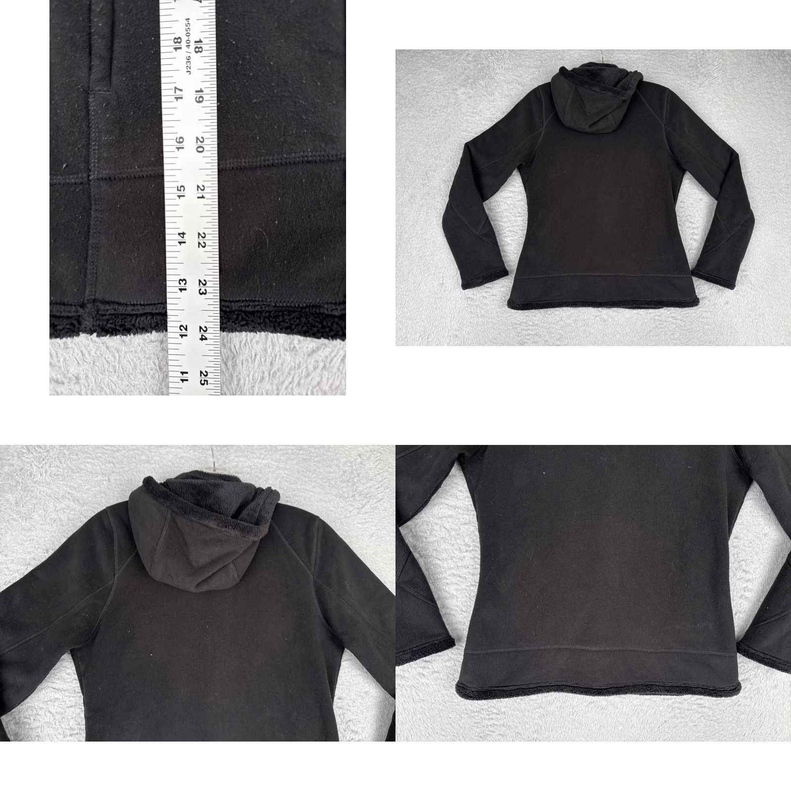 The North Face The North Face Jacket Womens Small Black Hooded Fleece Lined Full Zip Outdoor Size S / US 4 / IT 40 - 9 Thumbnail