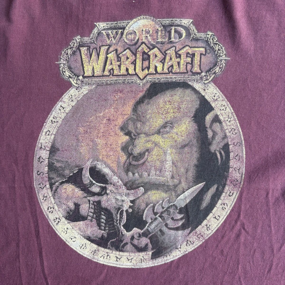 Vintage Vintage Game Tee Warcraft Blizzard PC 2004 Size US L / EU 52-54 / 3 - 4 Thumbnail