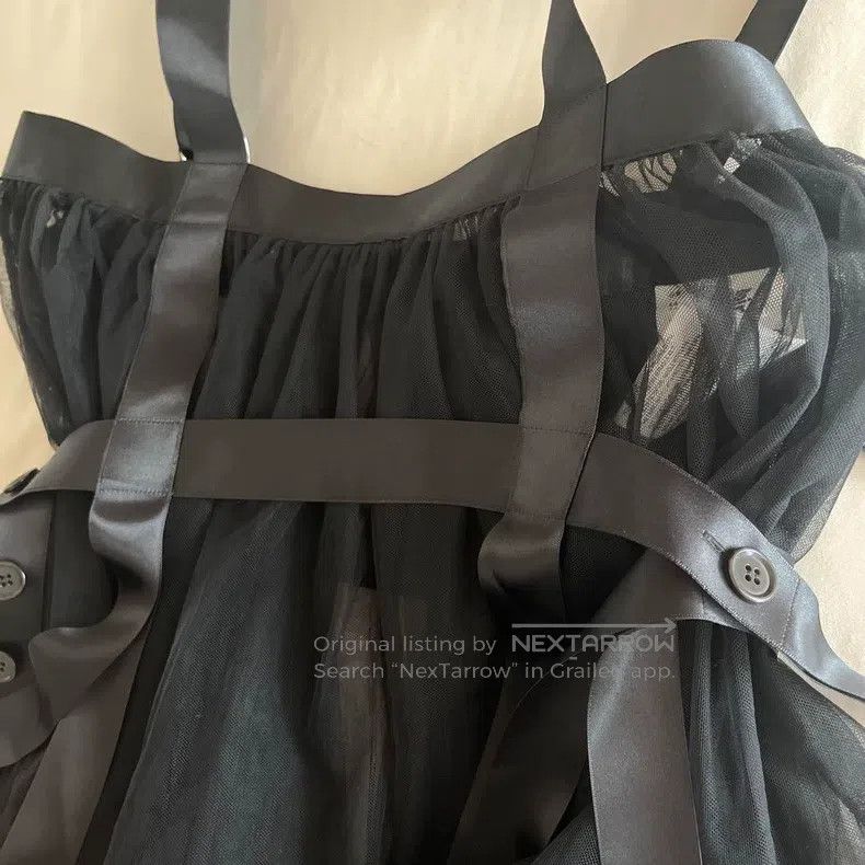 Comme des Garcons Comme Des Garcons Black design short top Size S / US 4 / IT 40 - 5 Thumbnail
