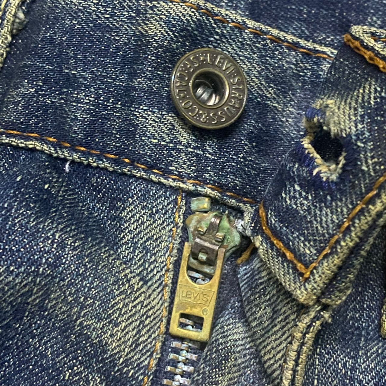 Levi's 💥Best Offer💥Vintage 90s Levis Distressed Kurt Cobain Style Size US 32 / EU 48 - 15 Thumbnail