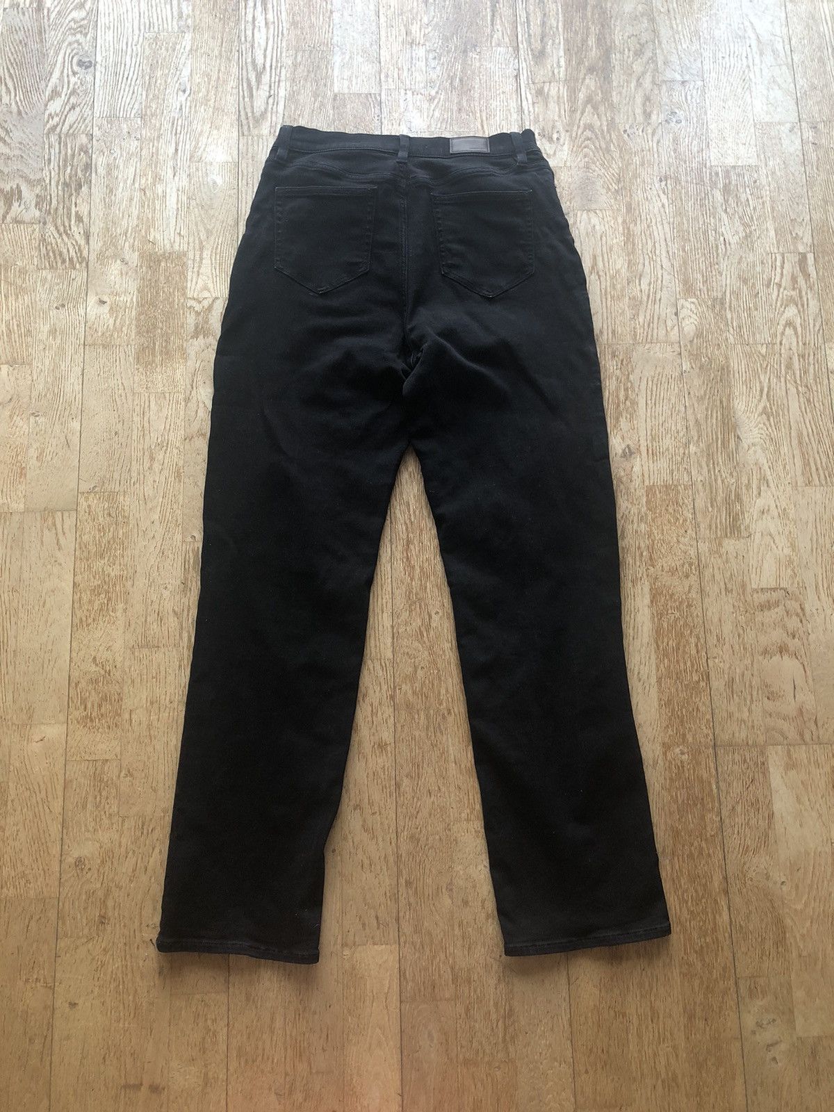 Lands' End × Vintage LANDS’ END VINTAGE QUALITY BLACK DENIM PANTS JEANS Size US 32 / EU 48 - 2 Thumbnail