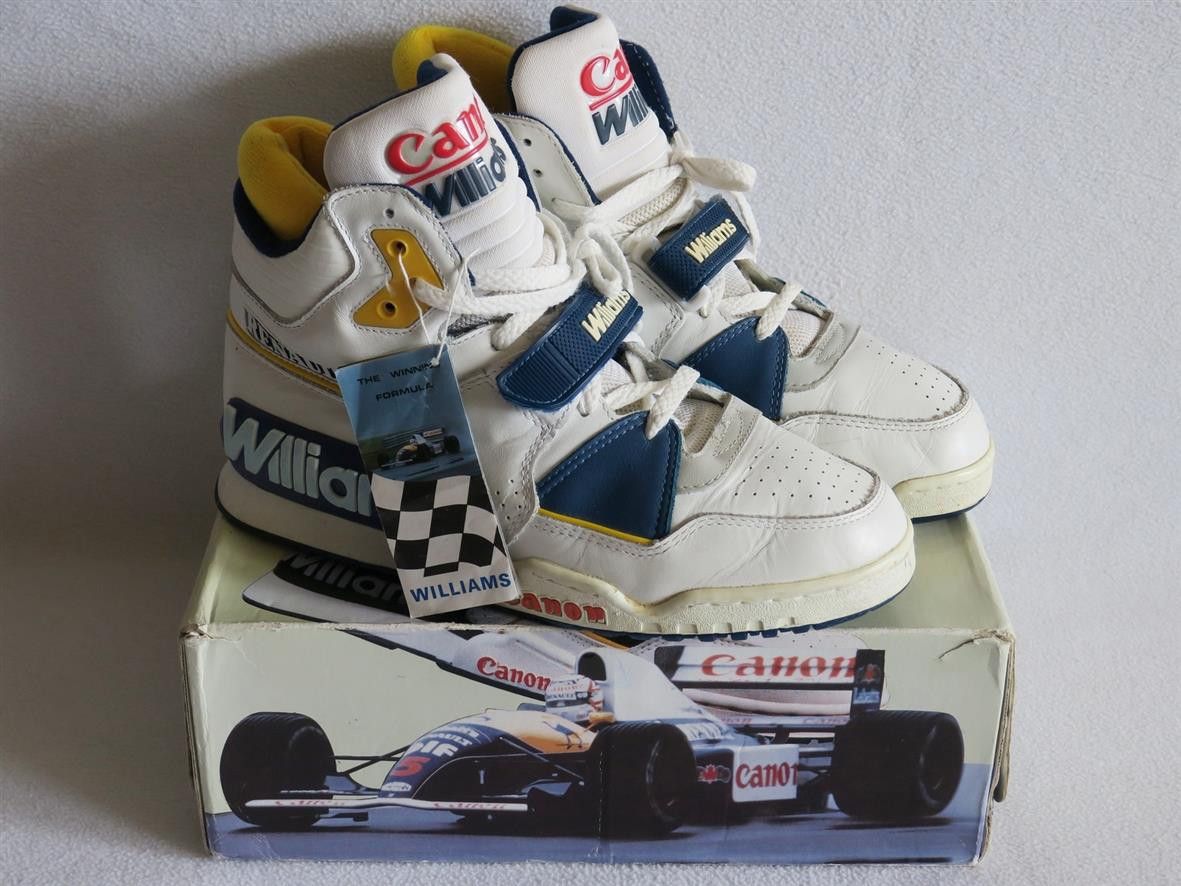 Other Canon Williams Renault Formula 1 Hi-Top Sneakers Size US 8.5 / EU 41-42 - 1 Thumbnail