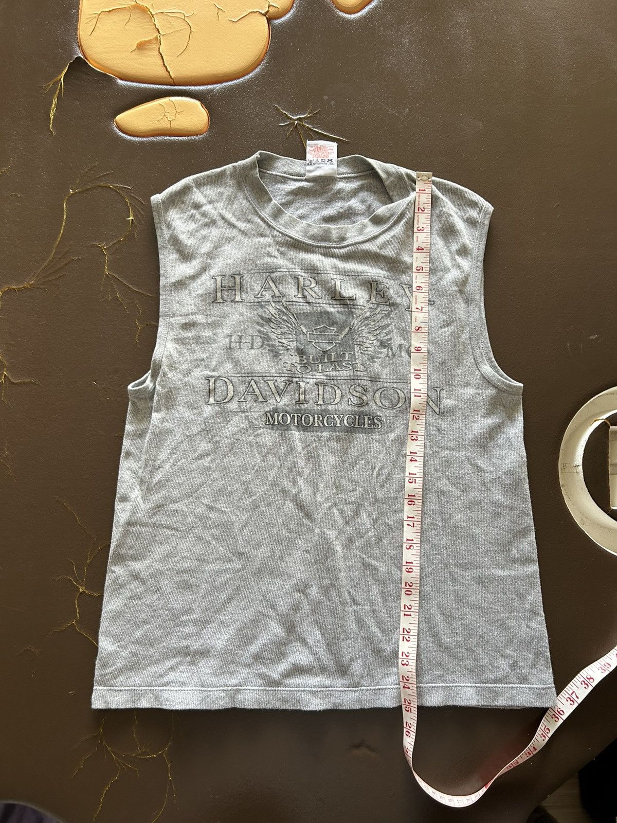 Harley Davidson Vintage Harley Davidson Cotton Cutoff Tank Top Size US M / EU 48-50 / 2 - 8 Thumbnail