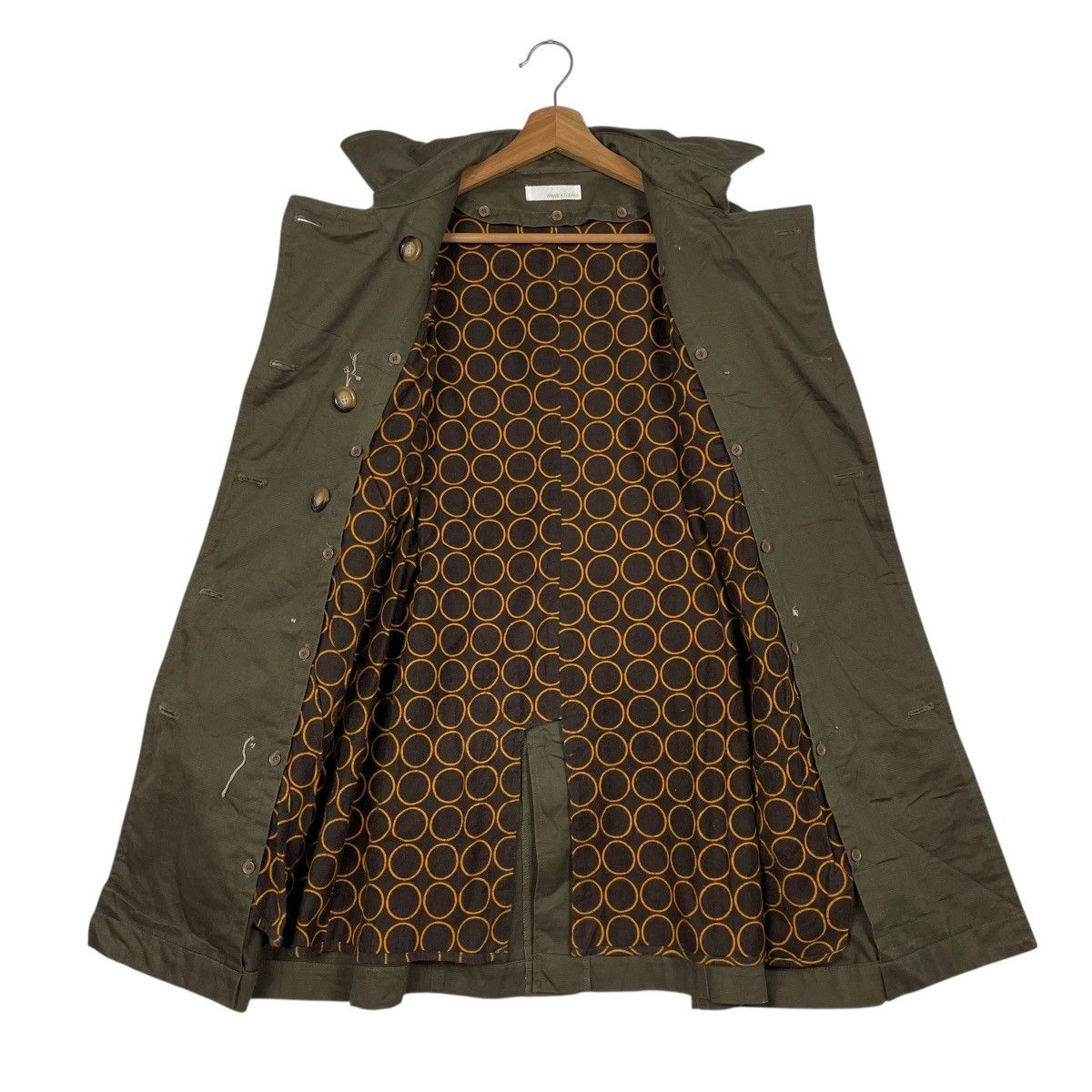 Japanese Brand Japanese Brand Bamboo Grass Double Breasted Trenchcoat Size M / US 6-8 / IT 42-44 - 10 Thumbnail