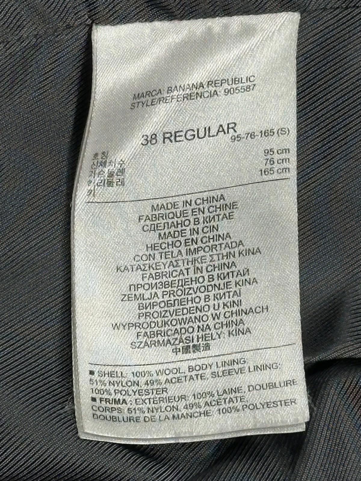 Banana Republic Banana Republic Tailored Lanificio F.lli Cerruti Jacket 38R Size 38R - 10 Thumbnail