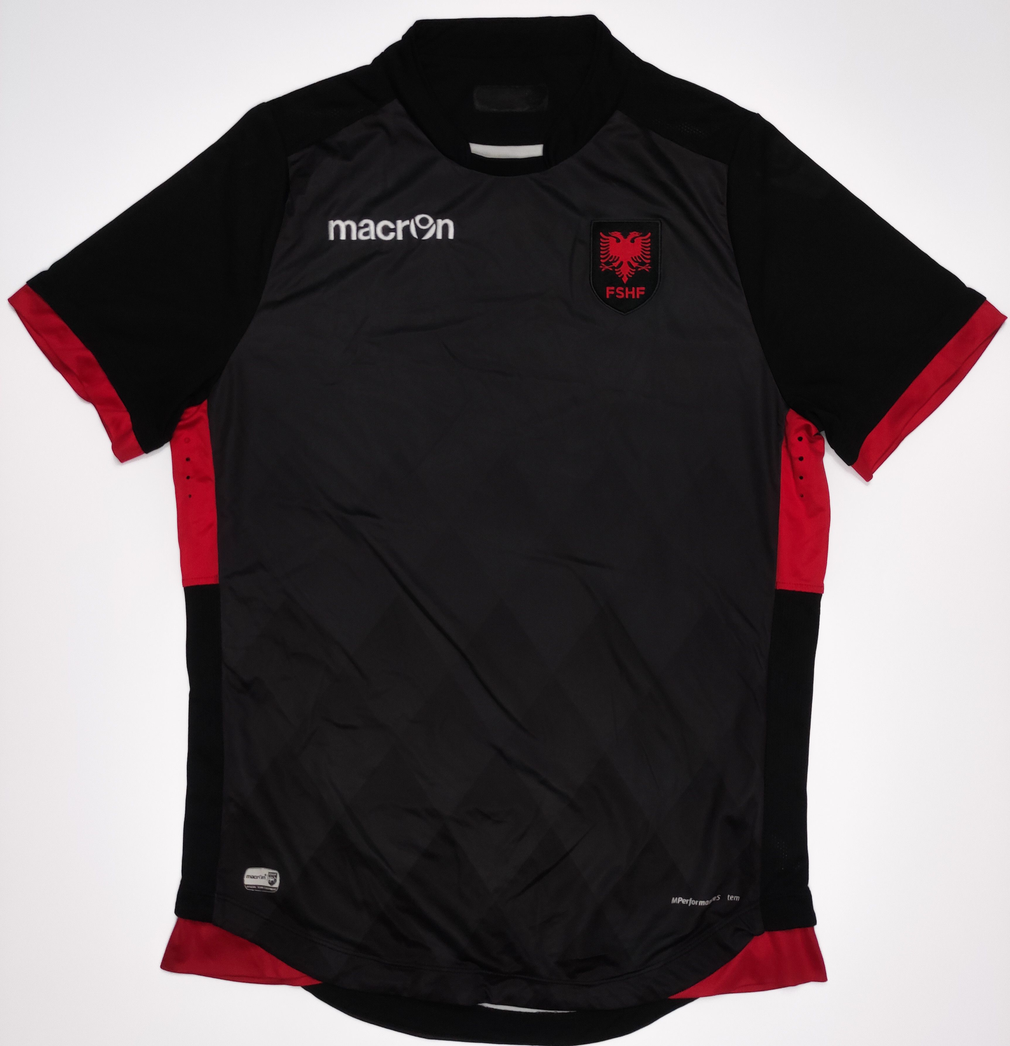 Macron Albania 2017 2018 Macron Third Shirt Tirane Shqipet Size US M / EU 48-50 / 2 - 1 Thumbnail