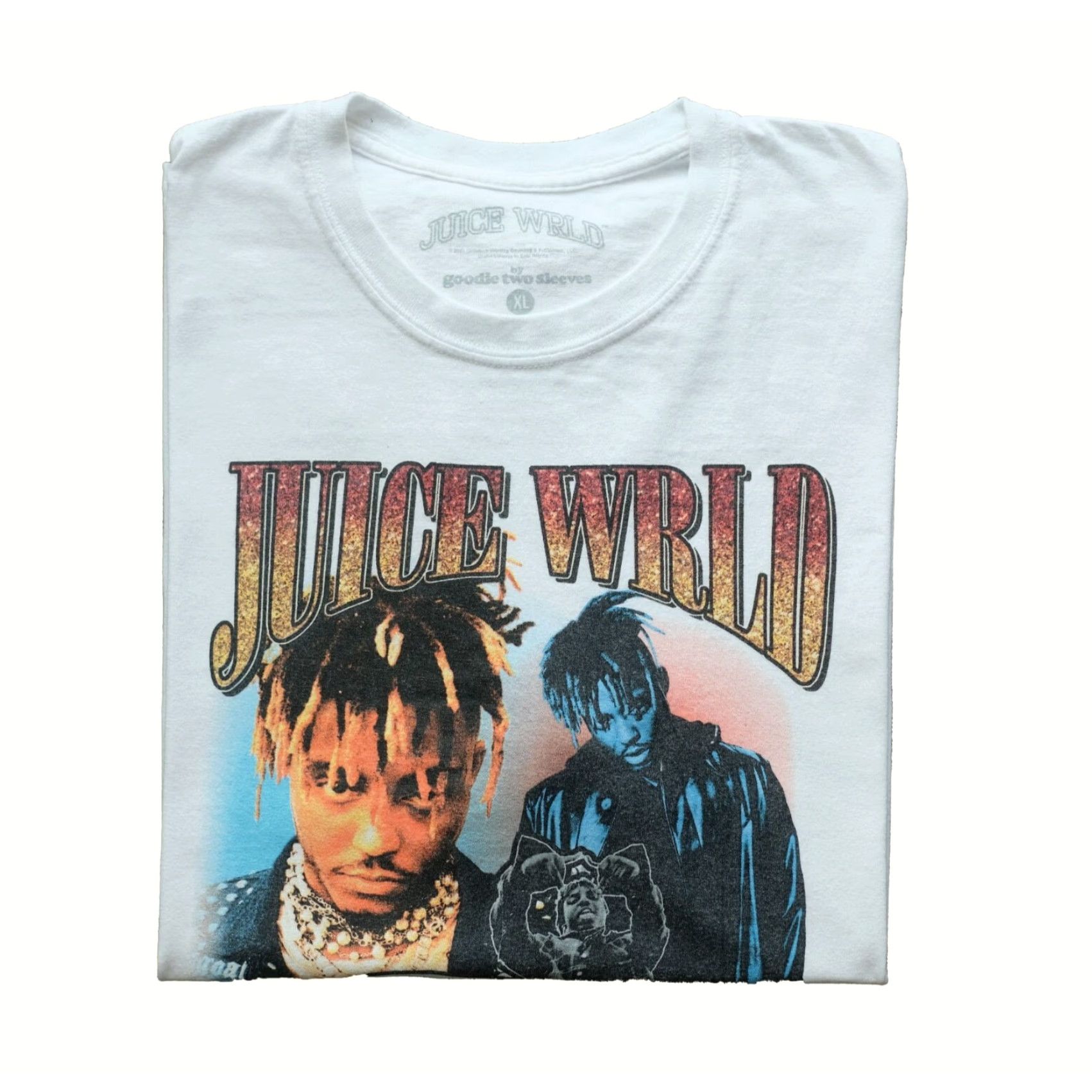 Vintage VINTAGE Juice Wrld T-Shirt Men XL White Hip Hop Music Y2K Band Retro Shirts Size US XL / EU 56 / 4 - 2 Thumbnail