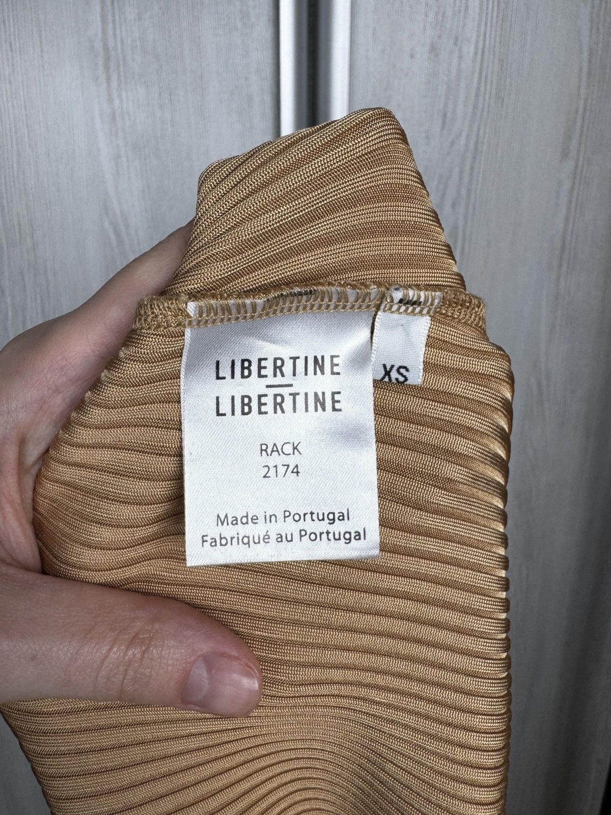Libertine-Libertine Libertine-Libertine Regular Pants 'Rack' in Camel size XS Size 25" / US 0 / IT 36 - 8 Thumbnail