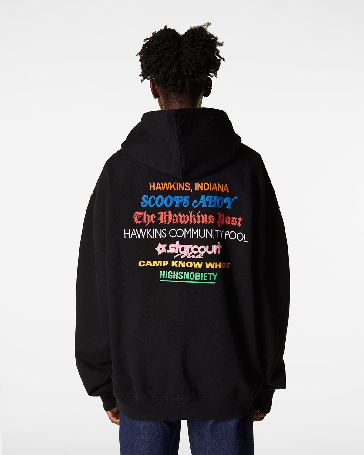 Highsnobiety Highsnobiety x Netflix Stranger Things Location Hoodie Size US S / EU 44-46 / 1 - 3 Thumbnail