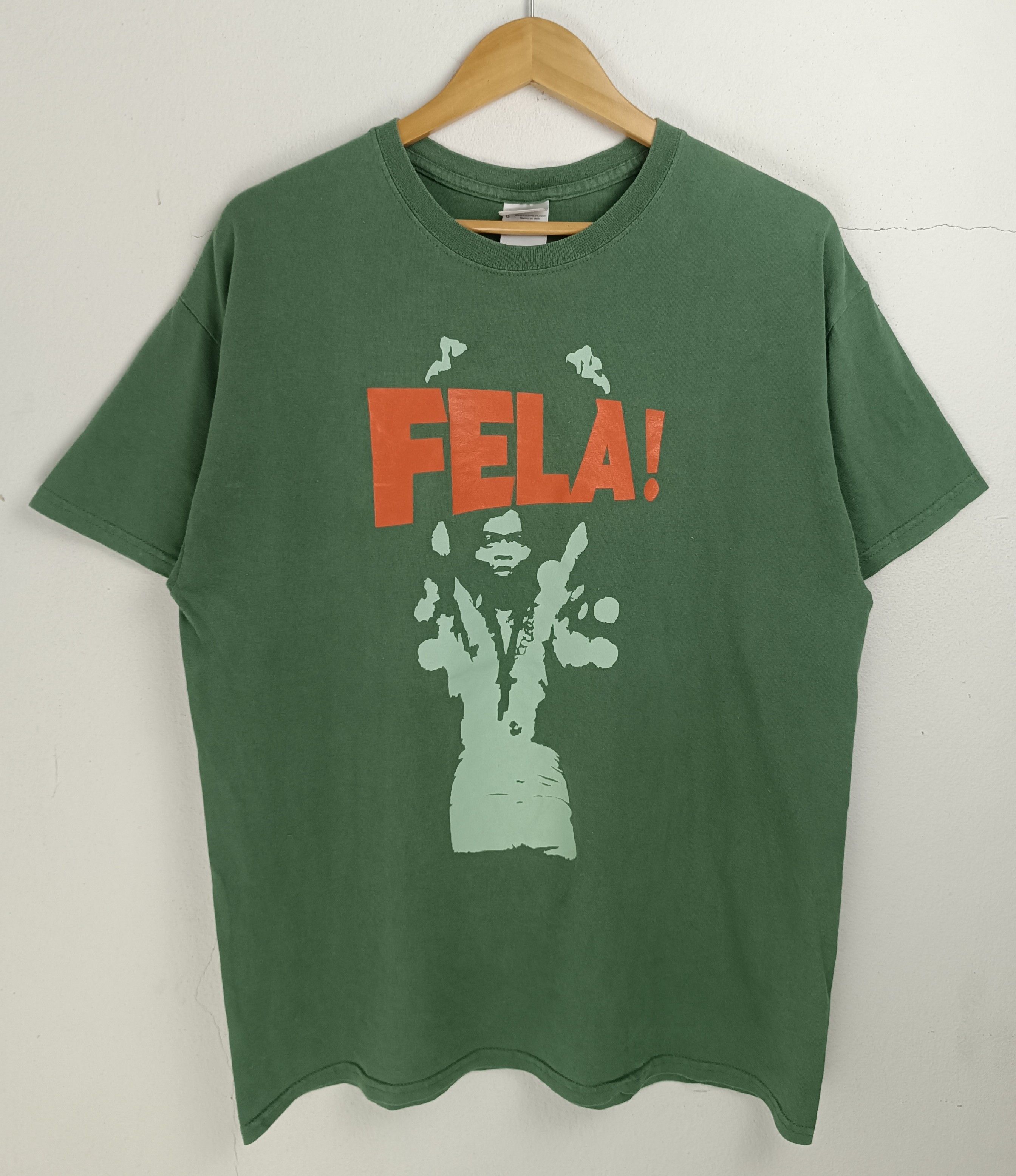 Rap Tees VINTAGE Y2K FELA ANIKLAPO OG AFROBEAT hendrix rage tupac Size US L / EU 52-54 / 3 - 3 Thumbnail