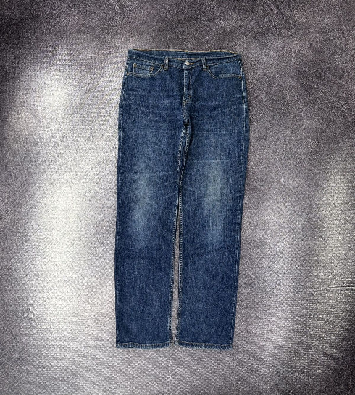Levi's Vintage Levi’s 505 Paper Tag Straight Fit Blue Denim Jeans Size US 32 / EU 48 - 2 Thumbnail