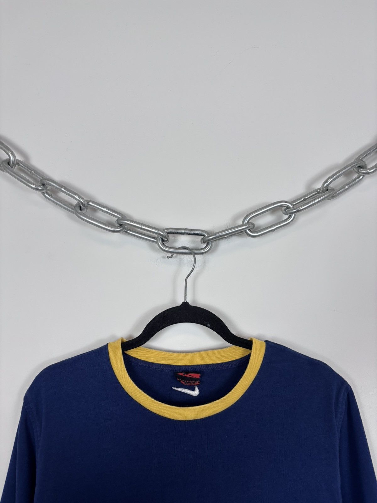 Nike Vintage 90s Nike Y2K Embroidered Swoosh Logo Long Sleeve Tee Size US S / EU 44-46 / 1 - 3 Thumbnail
