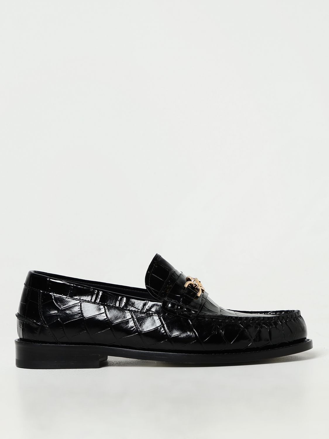 image of Versace Loafers Men Black (Size 7)