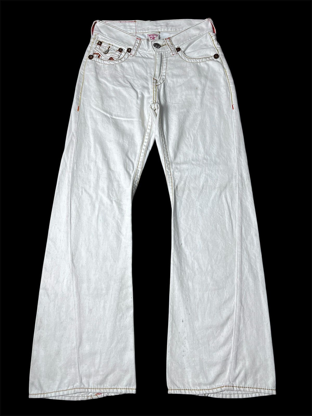 If Six Was Nine VINTAGE SUPER FLARE TRUE RELIGION 90s Size US 30 / EU 46 - 3 Thumbnail