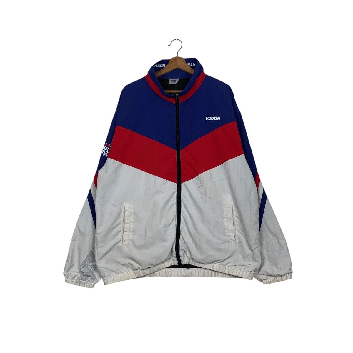 Vision Streetwear VISION STREETWEAR Big Logo Colorblock Light Jacket #2041-C88 Size US L / EU 52-54 / 3 - 3 Thumbnail