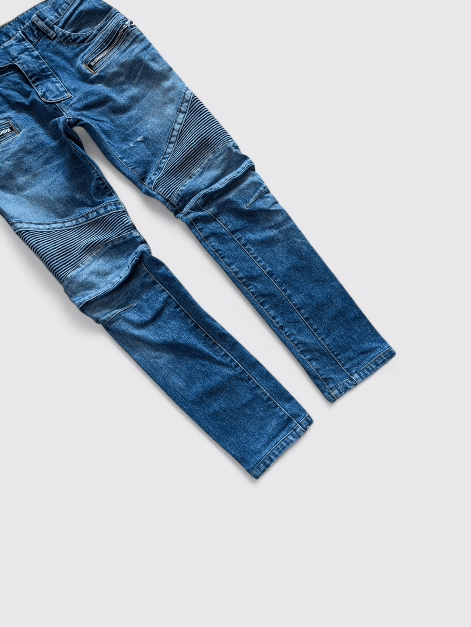 Balmain Balmain Og Biker Denim Jeans Pants Size US 30 / EU 46 - 6 Thumbnail