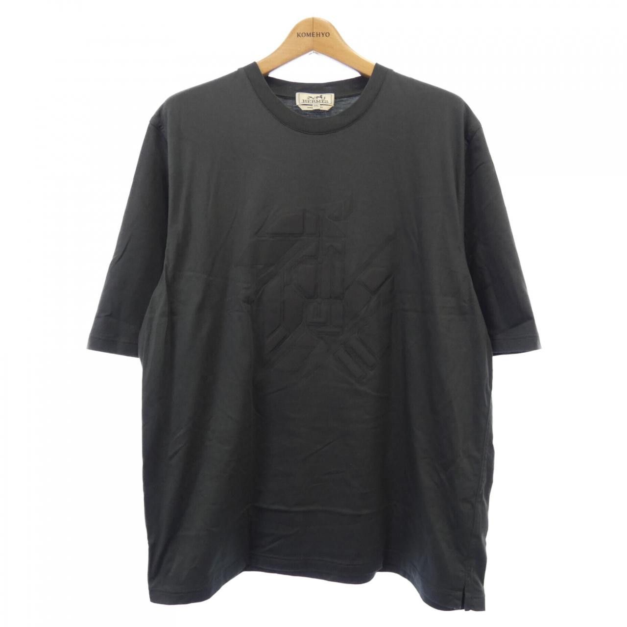 Hermes Hermes Hermès T-shirt Cotton T-shirt Textile T-Shirts DUTY FREE for USA Size ONE SIZE - 1 Thumbnail