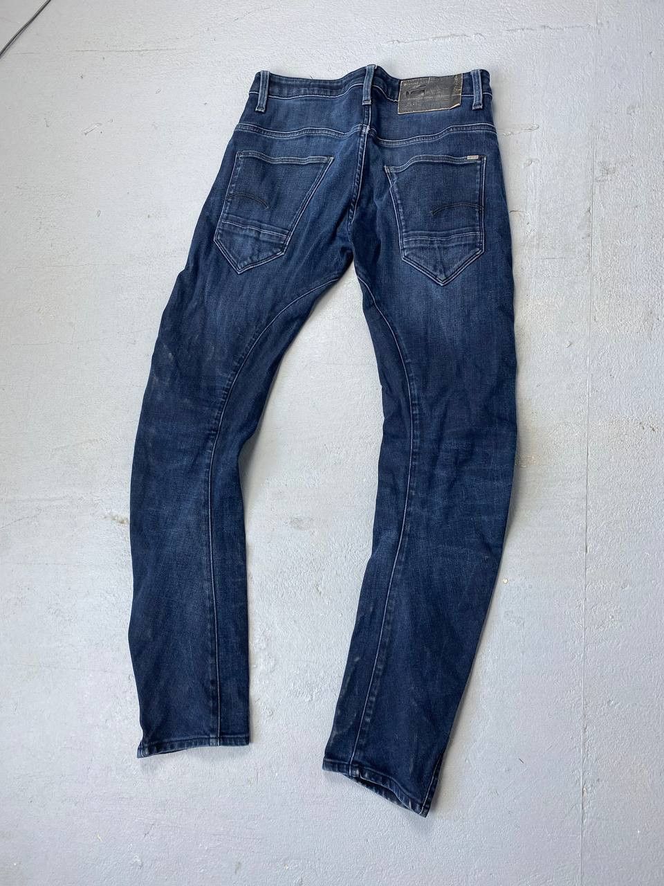 G-Star G Star Raw Arc 3D Mens Skinny Denim Pants Jeans Distressed Size US 29 - 8 Thumbnail