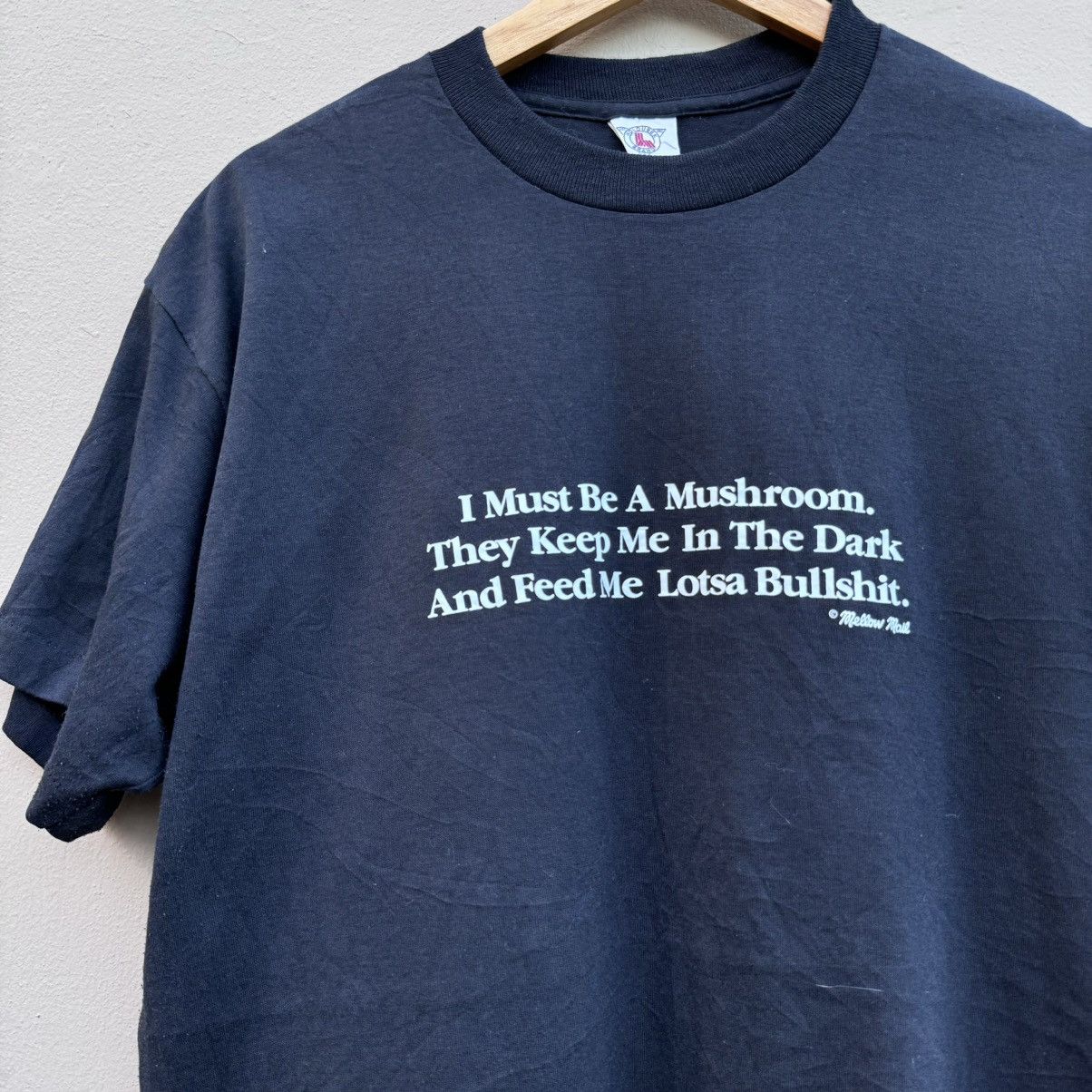 Other Vintage i must be a mushroom 90s tee Size US XL / EU 56 / 4 - 2 Thumbnail