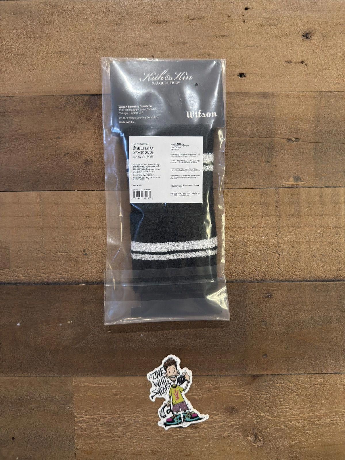 Kith Kith x Wilson Stripe Sweatband Size ONE SIZE - 7 Thumbnail