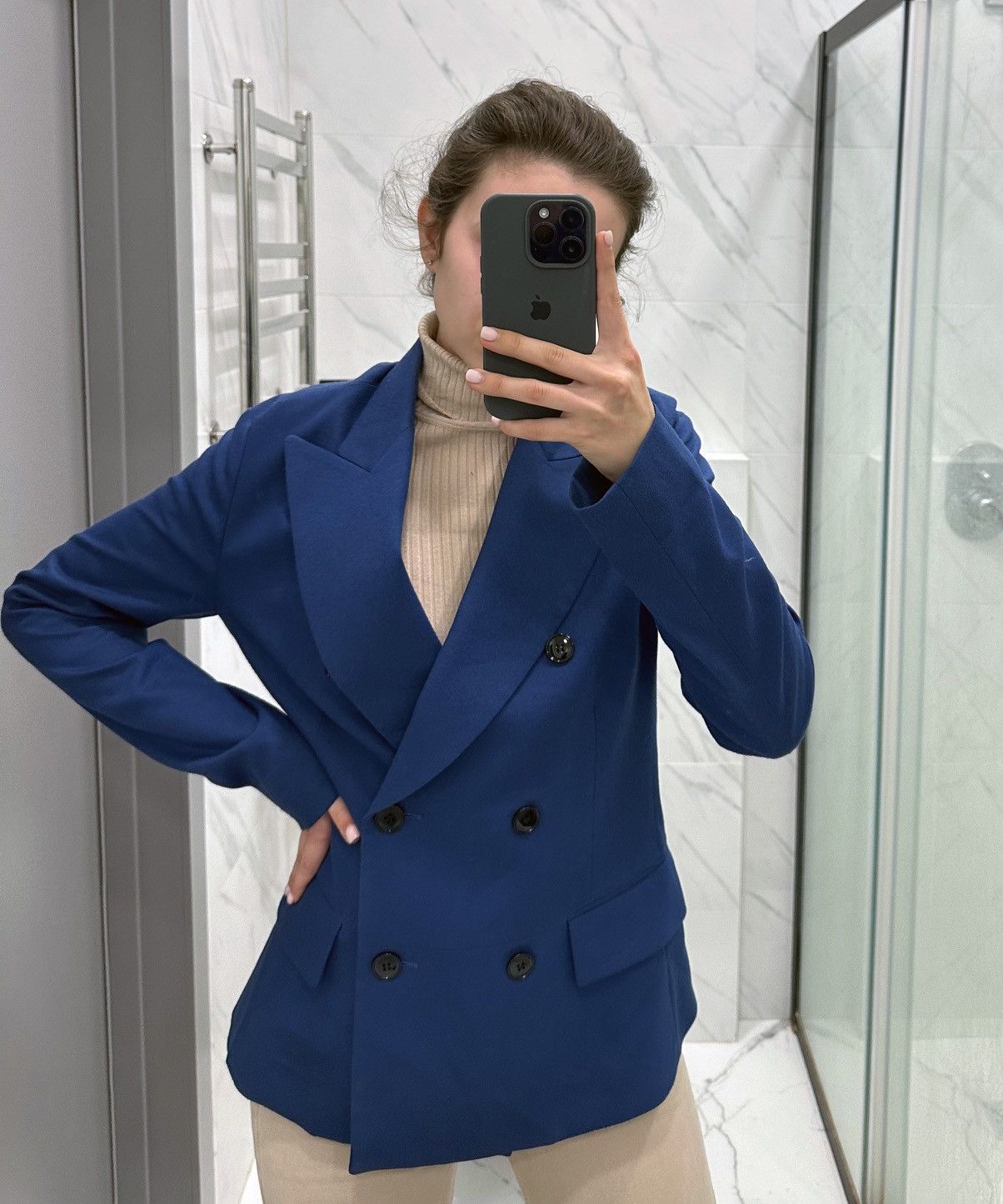 Golden Goose GOLDEN GOOSE Jacket Double Blazer Coat Wool Vintage Size M / US 6-8 / IT 42-44 - 3 Thumbnail
