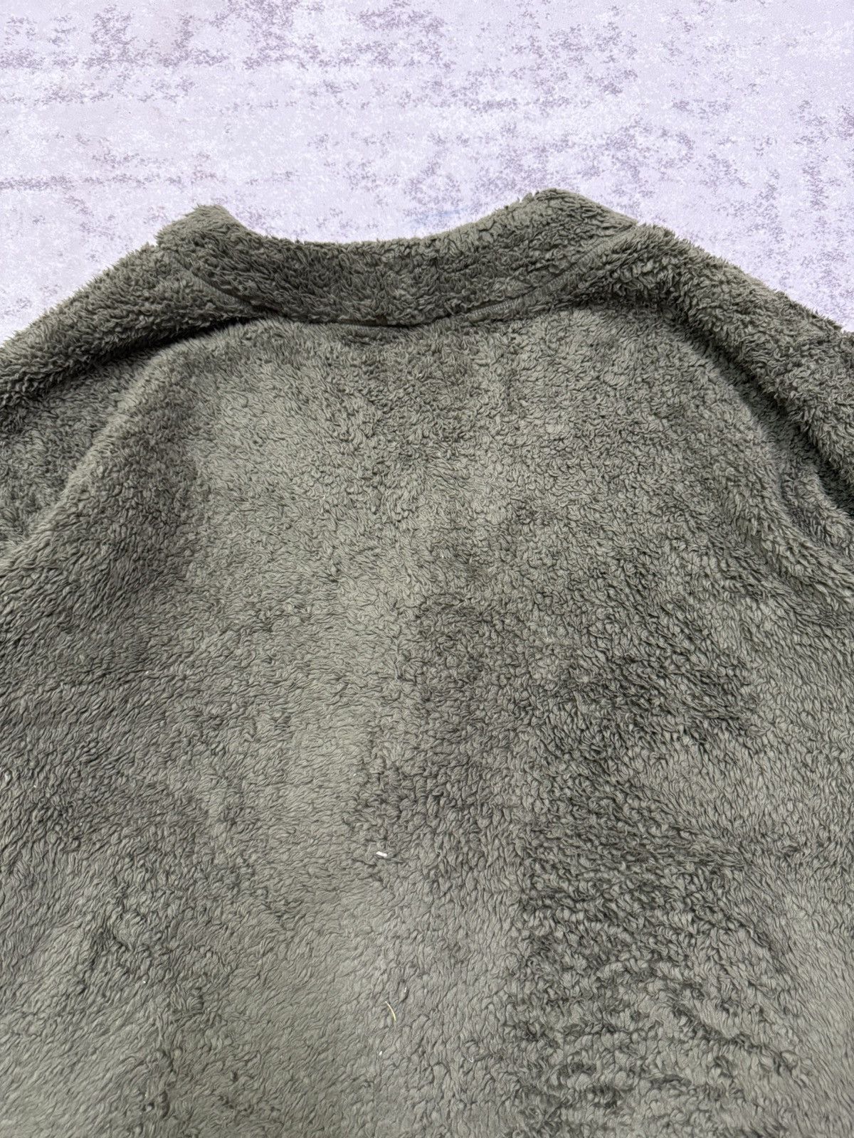 GU × Undercover Gu x Undercover Sherpa Fleece Cardigan Sweater Size US XL / EU 56 / 4 - 15 Thumbnail