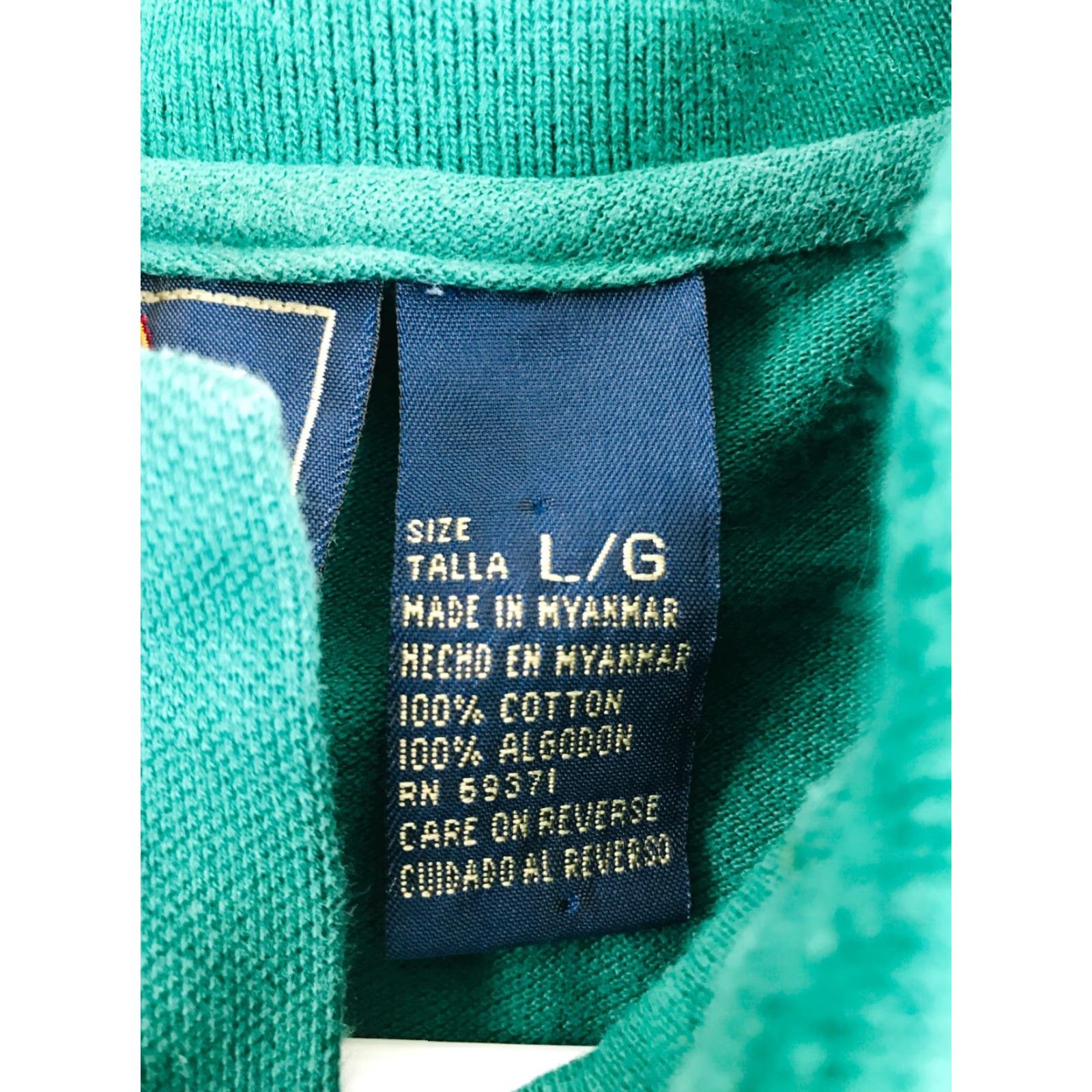 Route 66 Route 66 Polo Shirt Men Size L Green Blue Yellow Vintage Short Sleeve Polo Shirt Green Yellow Blue Route 66 Mens L Short Sleeve Shirt Size US L / EU 52-54 / 3 - 6 Thumbnail