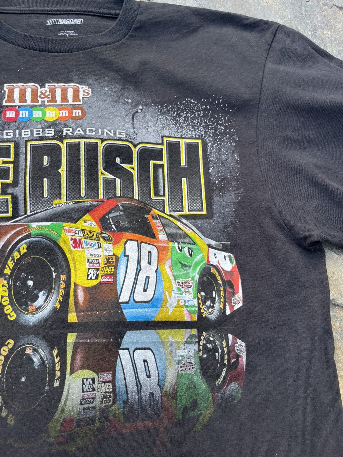 NASCAR Nascar Kyle Busch M&M’s mms Toyota Camry racing t-shirt tee Size US L / EU 52-54 / 3 - 9 Thumbnail