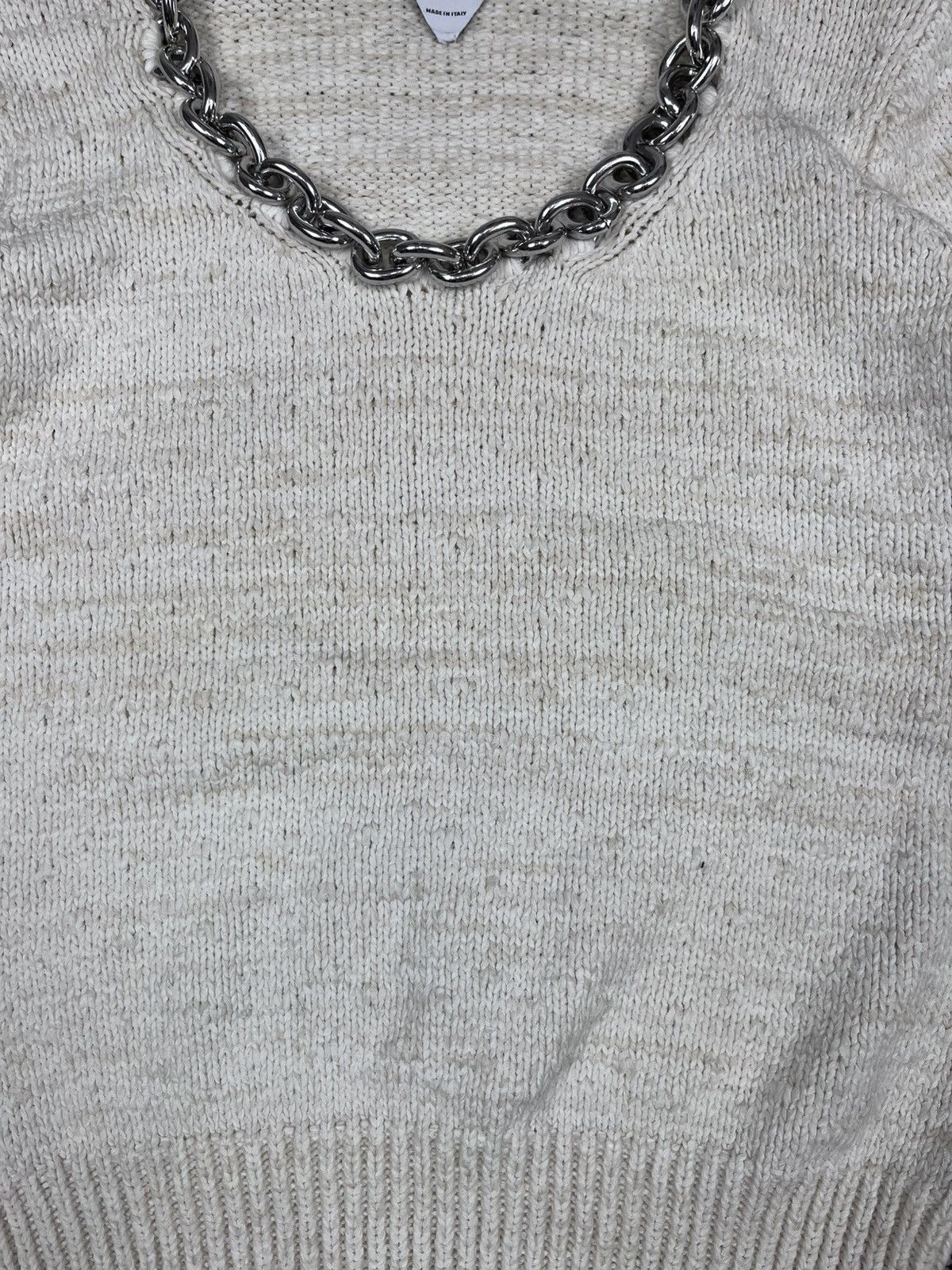 Bottega Veneta Bottega Veneta Chain Textured Sweater size M Size M / US 6-8 / IT 42-44 - 5 Thumbnail