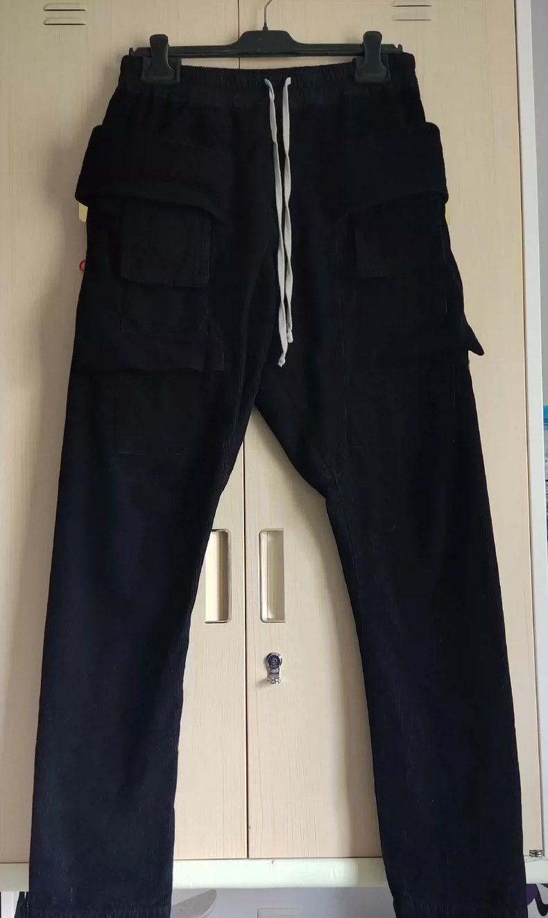 Rick Owens Classic Double Ring Corduroy Pants by Rick Owens Size US 30 / EU 46 - 1 Thumbnail