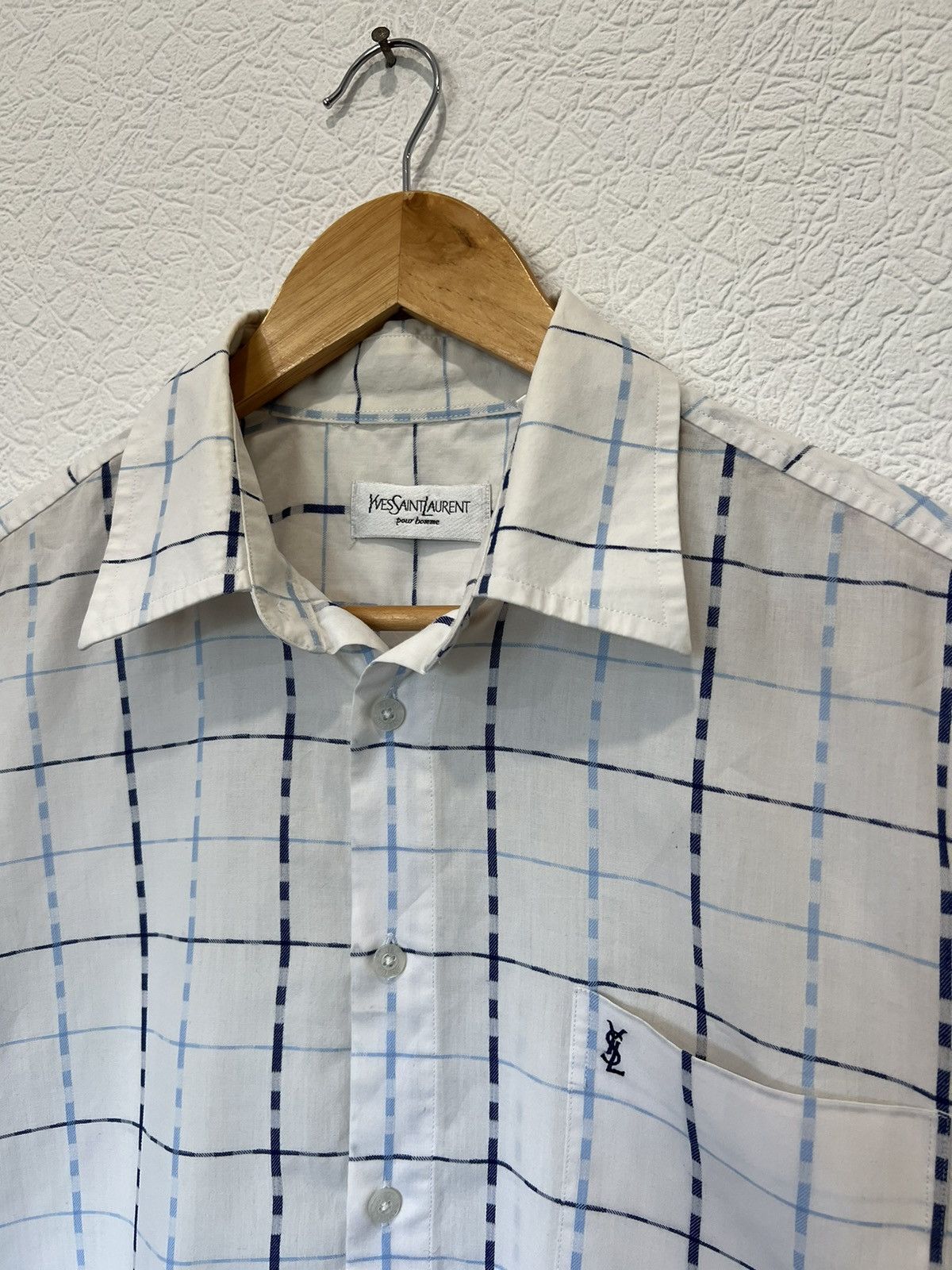 Yves Saint Laurent Vintage YSL Yves Saint Laurent 90’s Button Up Shirt Size US L / EU 52-54 / 3 - 2 Thumbnail