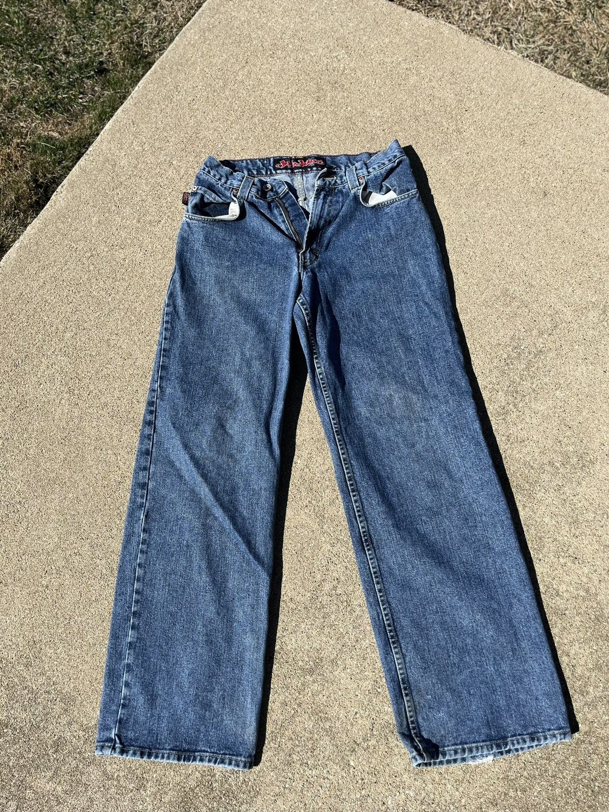 JNCO RARE JNCO Funko 20 Straight Fit Size US 31 - 1 Thumbnail