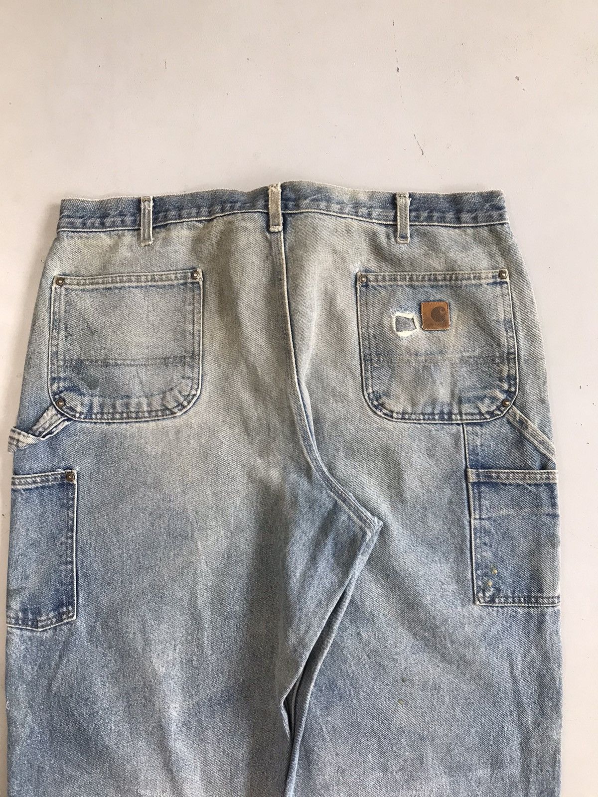 Carhartt Vintage sunfade double knee denim Size US 42 / EU 58 - 8 Thumbnail