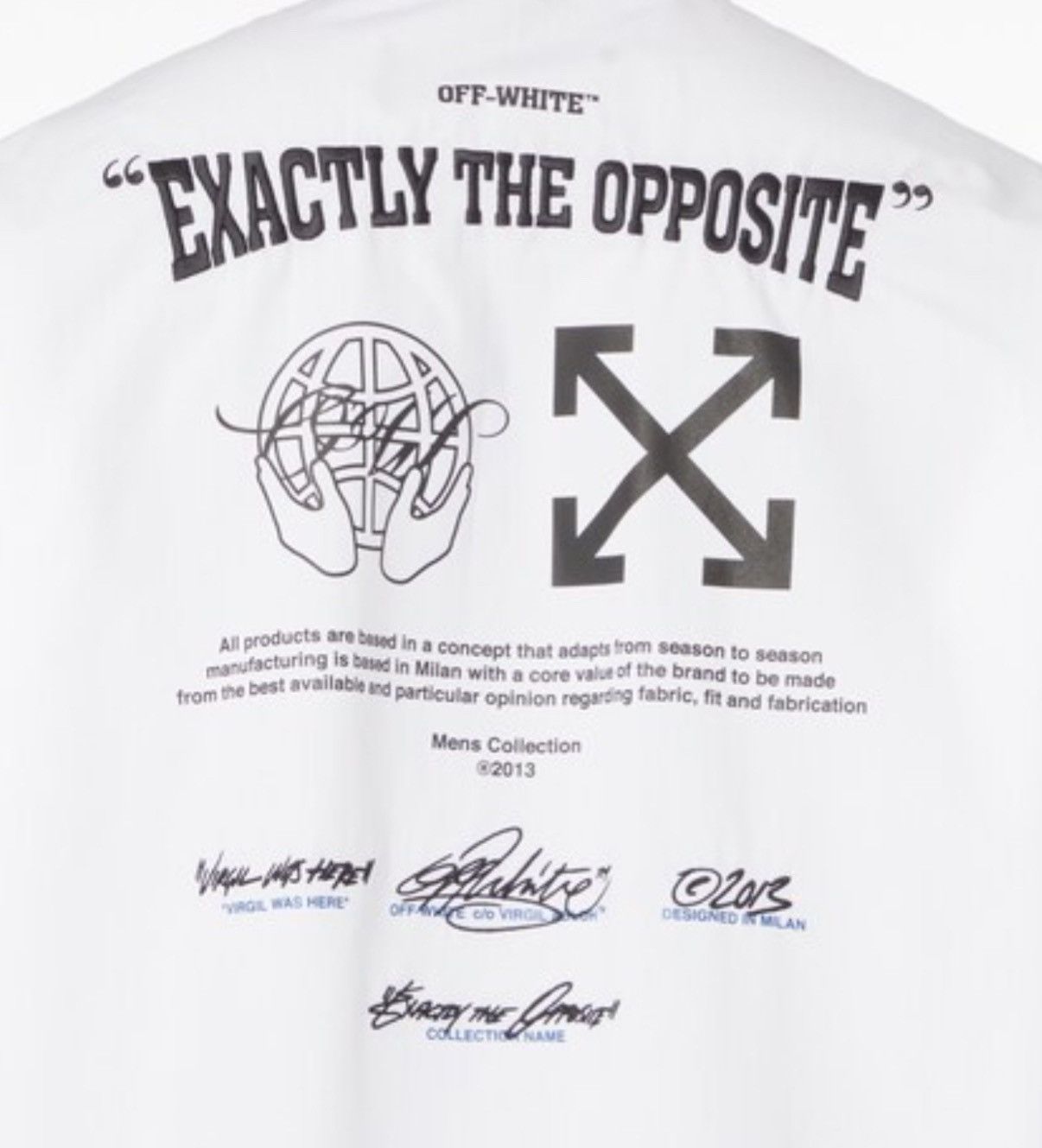 Off-White Off-White Exact Opp cotton shirt Size US M / EU 48-50 / 2 - 3 Thumbnail
