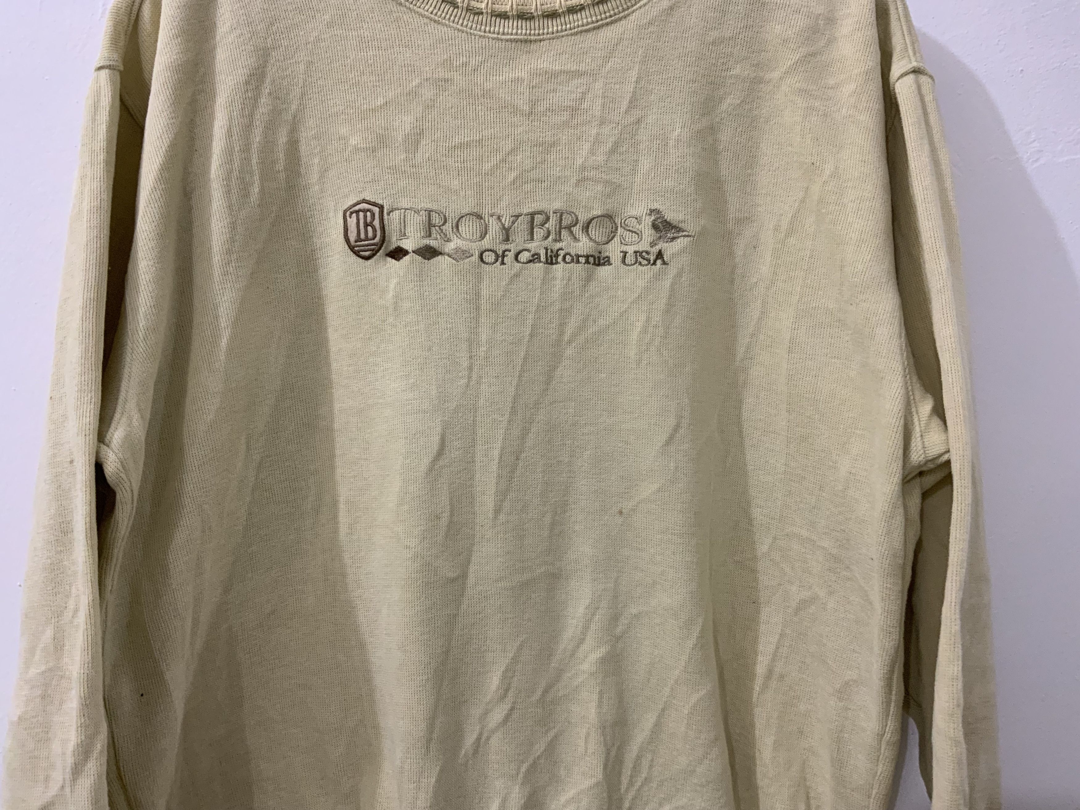 Japanese Brand Vintage Troy Bros Sweatshirt Size US L / EU 52-54 / 3 - 4 Thumbnail