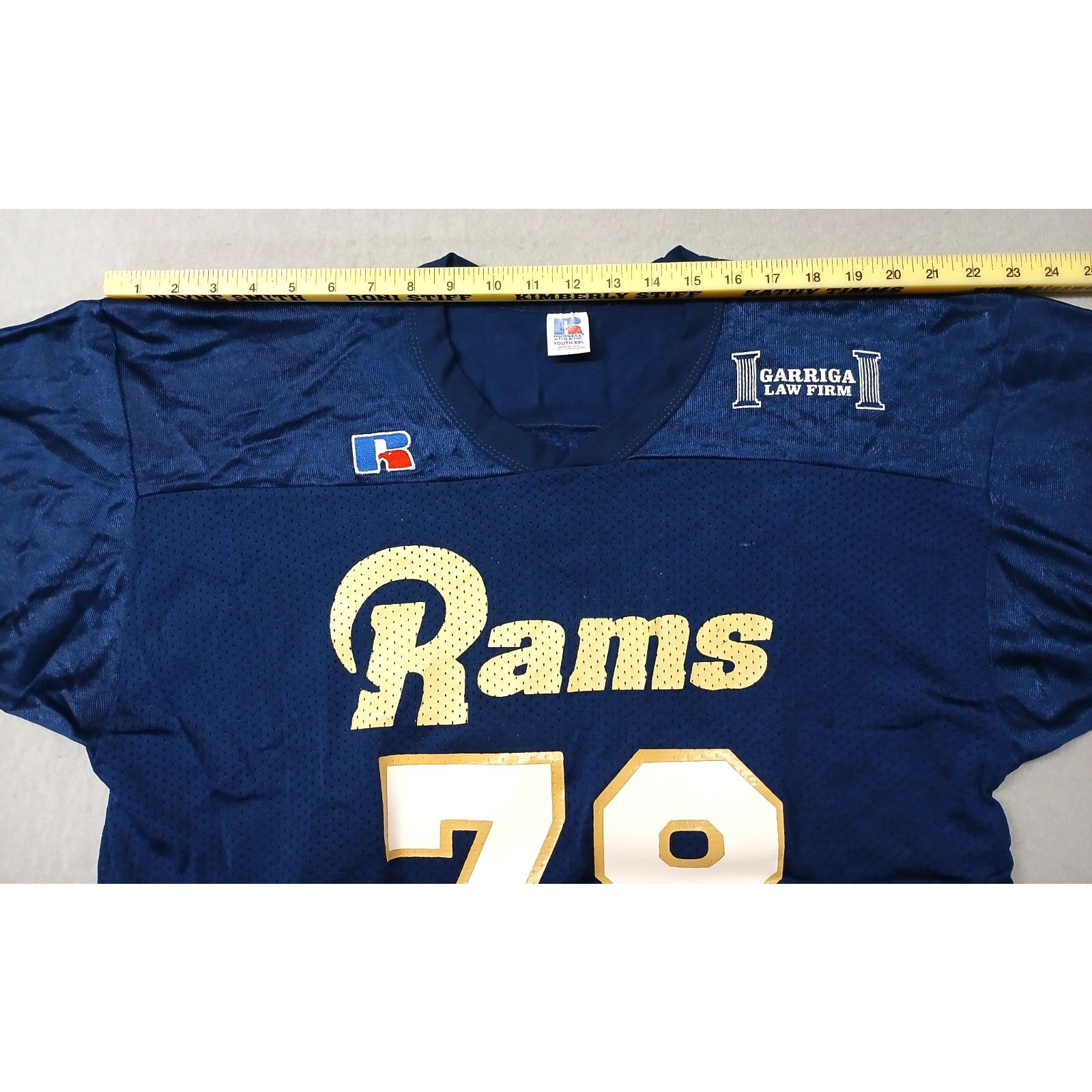 Russell Athletic Russell Athletics (Youth XXL) NFL St. Louis Rams Jersey Size US XXL / EU 58 / 5 - 4 Thumbnail