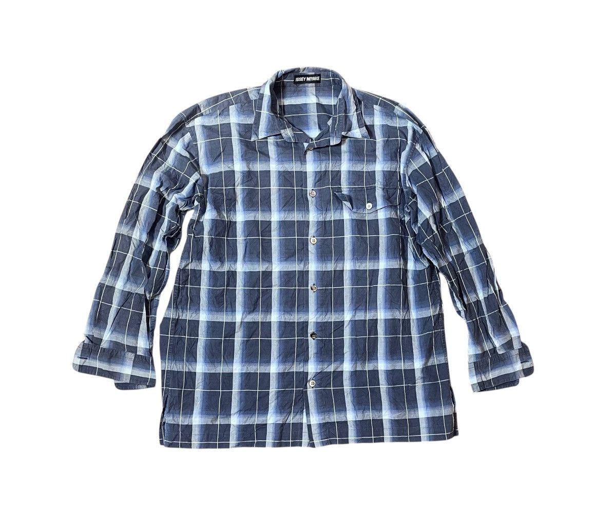 Issey Miyake Vintage issey miyake classic plaid button up shirt Size US M / EU 48-50 / 2 - 1 Thumbnail