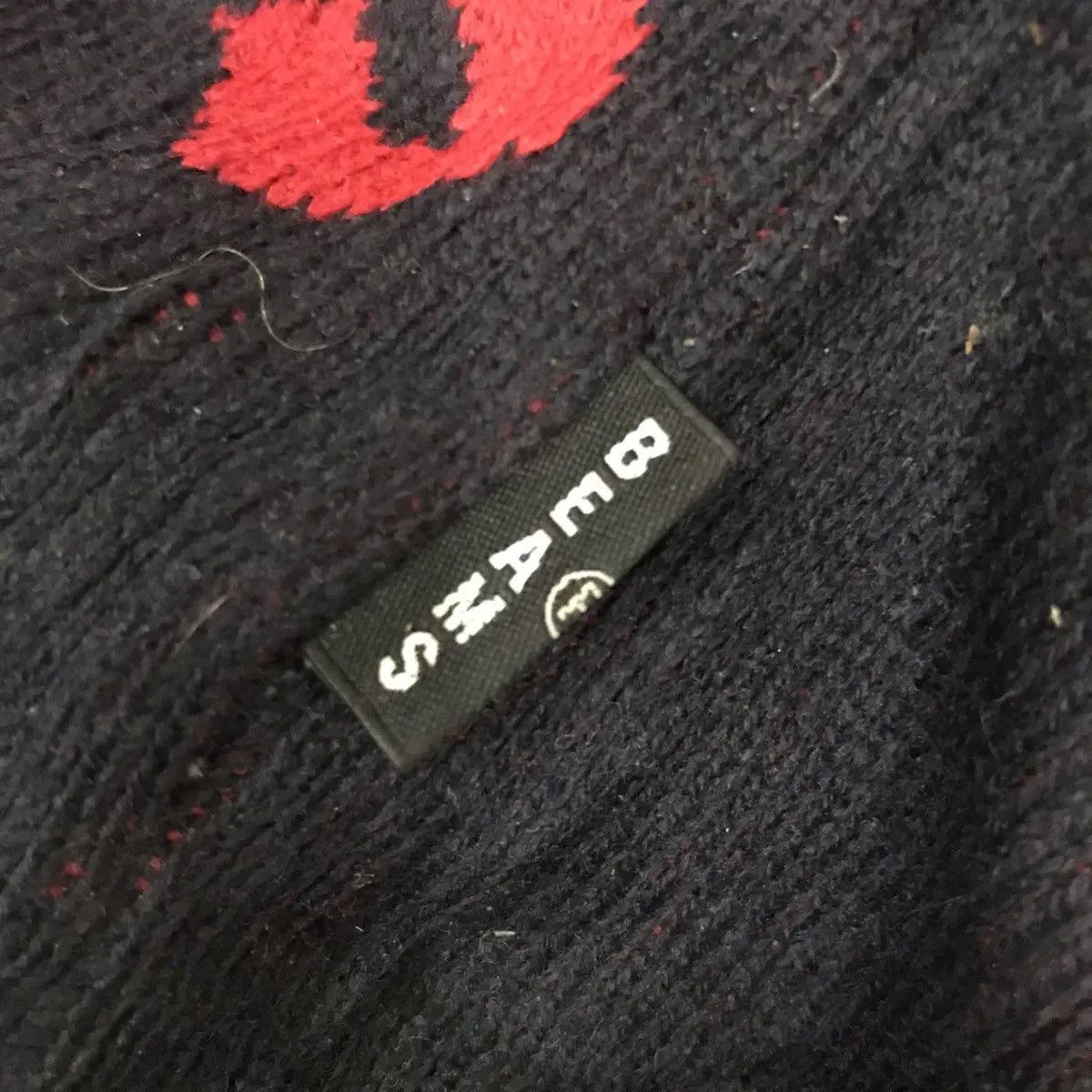 Beams Plus × Japanese Brand × Vintage Japanese Brand Beams SpellOut Beanie Hat Size ONE SIZE - 4 Thumbnail