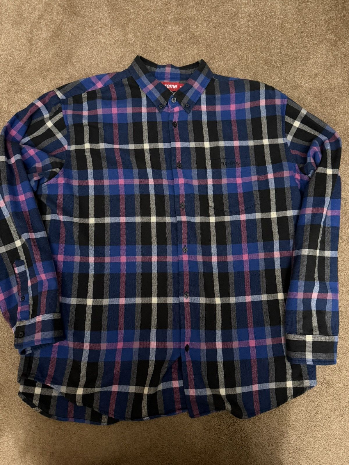 Supreme Supreme flannel Size US XL / EU 56 / 4 - 1 Thumbnail