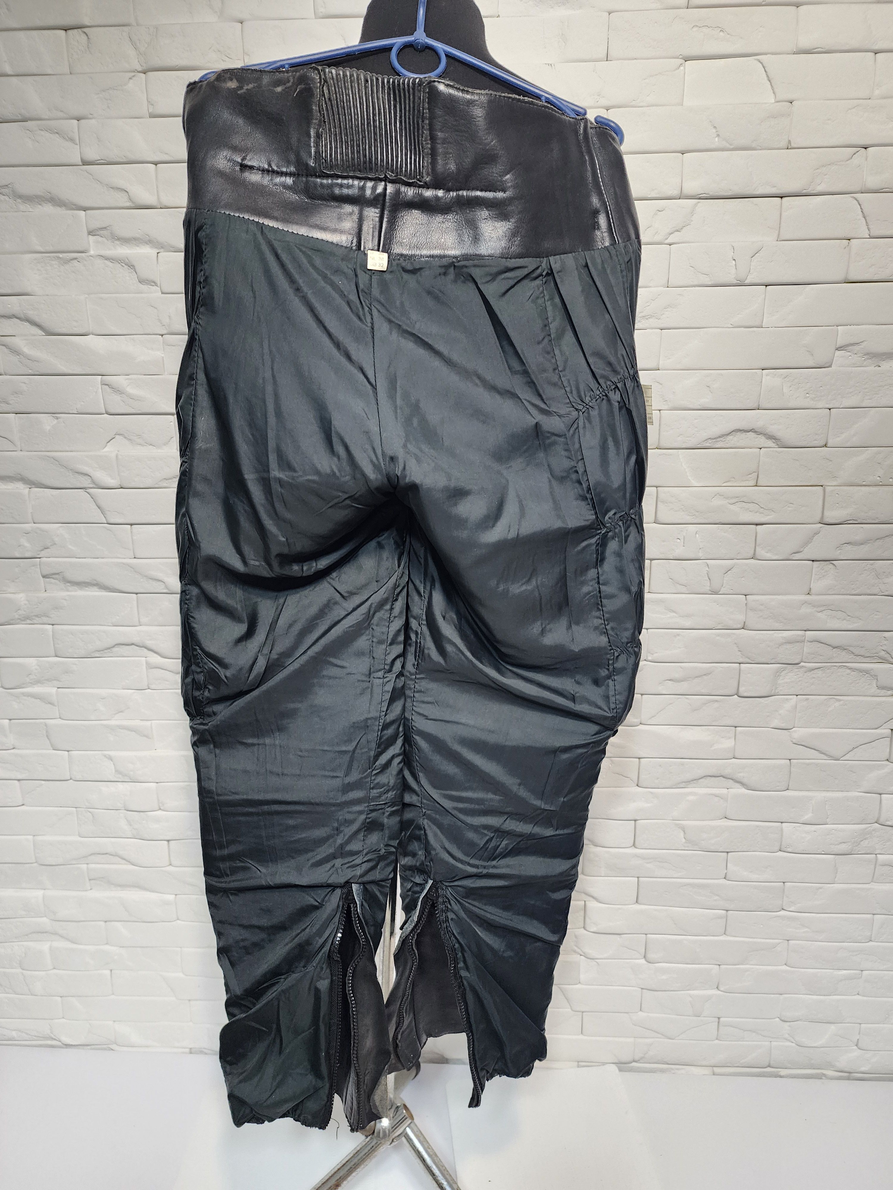 Sports Specialties Vintage Black Leather Biker Pants Size 30" / US 8 / IT 44 - 8 Thumbnail