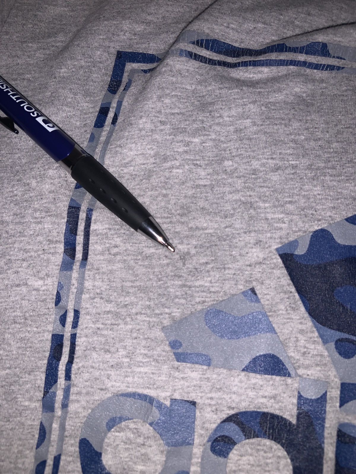 Adidas Adidas - The Brand With The Stripes T - Size Medium - Grey Size US M / EU 48-50 / 2 - 3 Thumbnail